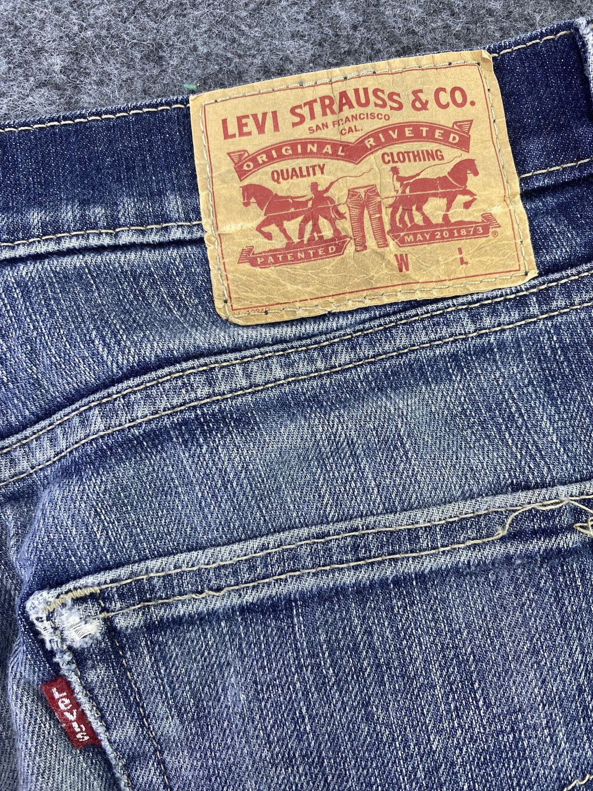 Levi's Vintage Levi's 511 Wash Jeans - J587 Size US 34 / EU 50 - 8 Thumbnail