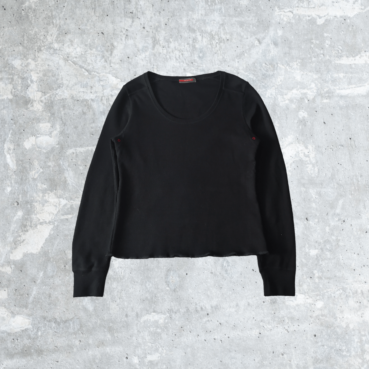 Designer × Prada PRADA WOOLEN BLOUSE LONGSLEEVE Size L / US 10 / IT 46 - 2 Thumbnail