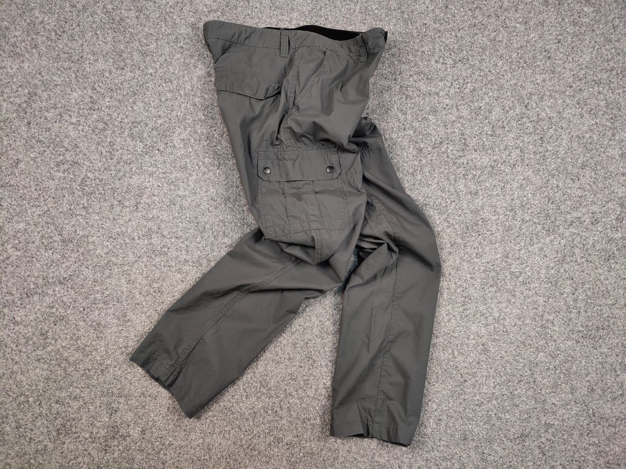 Japanese Brand Vintage 90's Cargo Pants Travis Scott Japan Pocket Gray Size US 34 / EU 50 - 16 Thumbnail