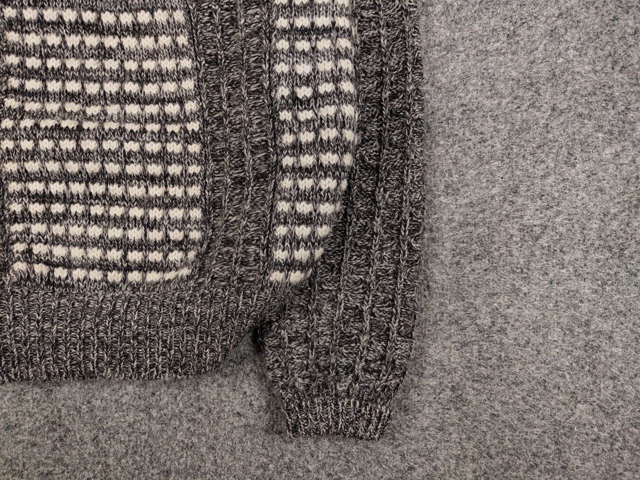 Japanese Brand Archival Vintage Raika Japanese Hand Knitted Gray Sweater Size US L / EU 52-54 / 3 - 10 Thumbnail