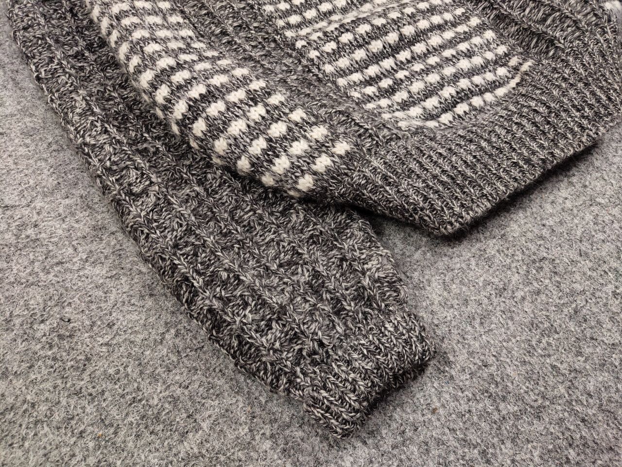 Japanese Brand Archival Vintage Raika Japanese Hand Knitted Gray Sweater Size US L / EU 52-54 / 3 - 6 Thumbnail