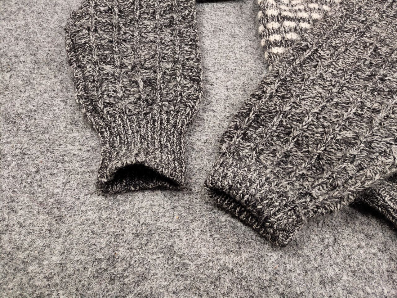 Japanese Brand Archival Vintage Raika Japanese Hand Knitted Gray Sweater Size US L / EU 52-54 / 3 - 16 Thumbnail