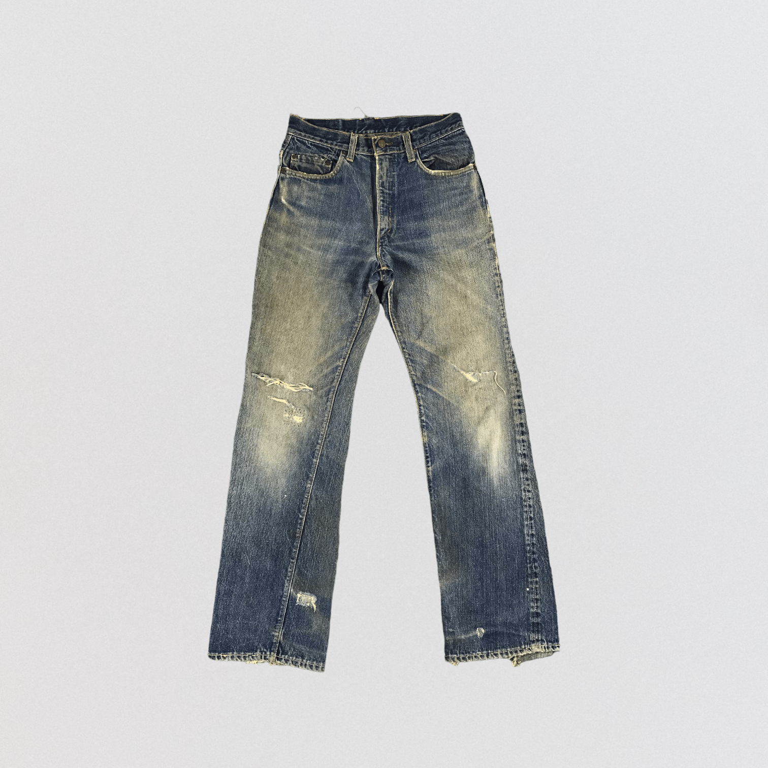 Levi's × Vintage Vintage 60s Distress Levis Jeans-JM1486 Size US 30 / EU 46 - 1 Thumbnail