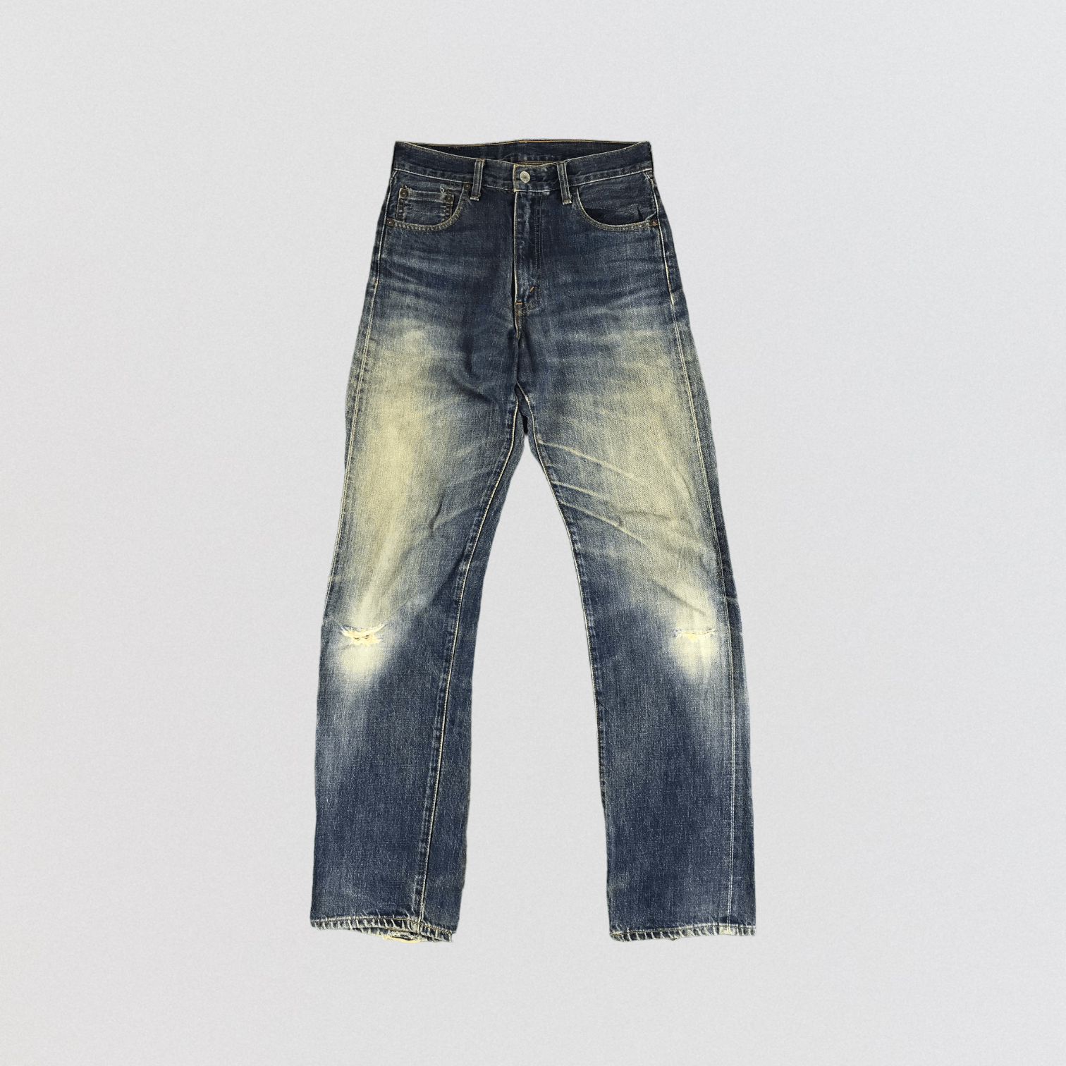 Vintage Mud Wash Big E Levis 502 Redline Jeans-JM198