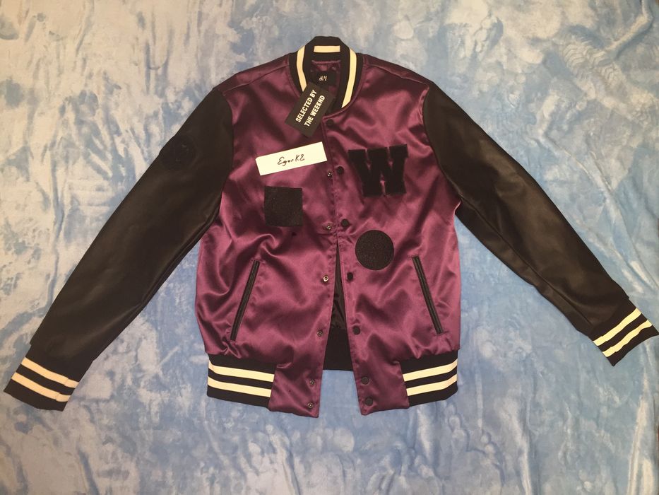 The weeknd purple jacket sales