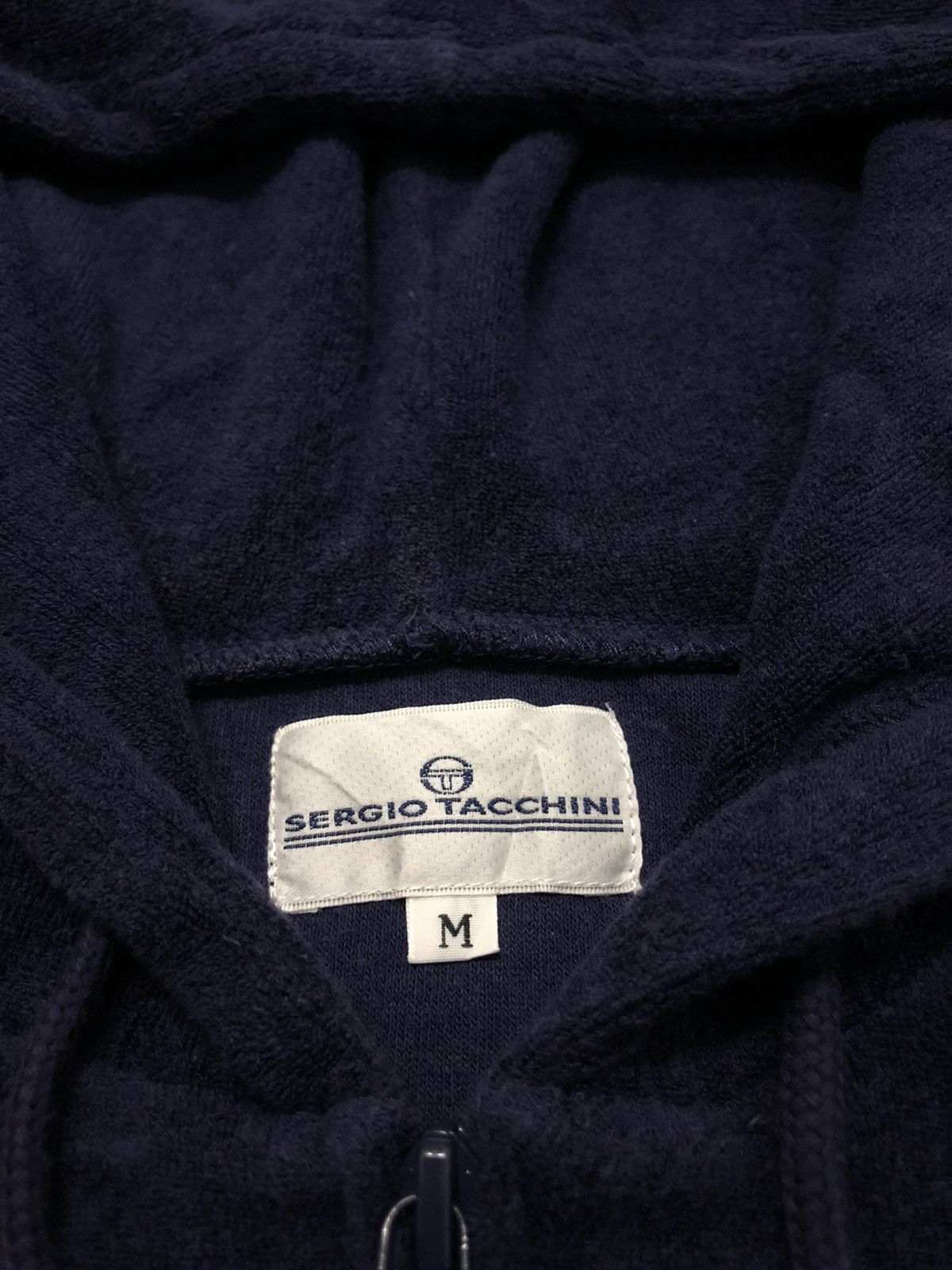 Sergio Tacchini 90's Sergio Tacchini Velvet velour zipper hoodie Size US M / EU 48-50 / 2 - 13 Thumbnail