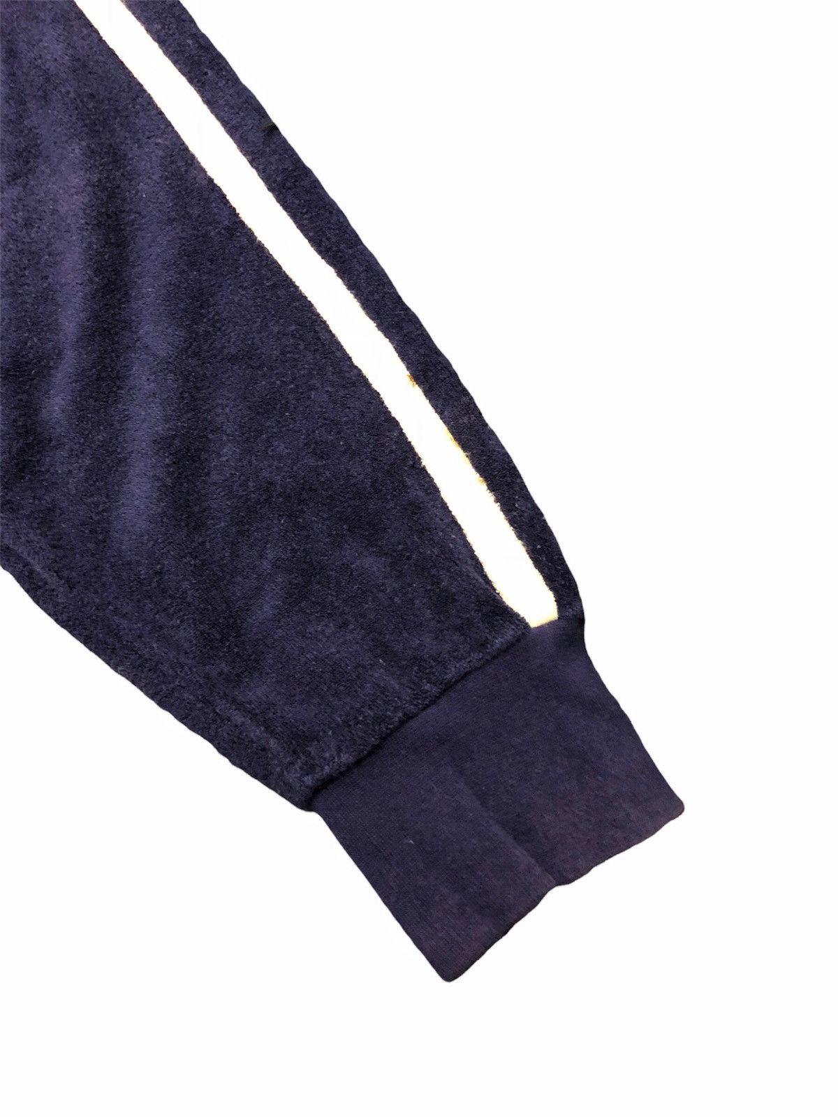 Sergio Tacchini 90's Sergio Tacchini Velvet velour zipper hoodie Size US M / EU 48-50 / 2 - 5 Thumbnail