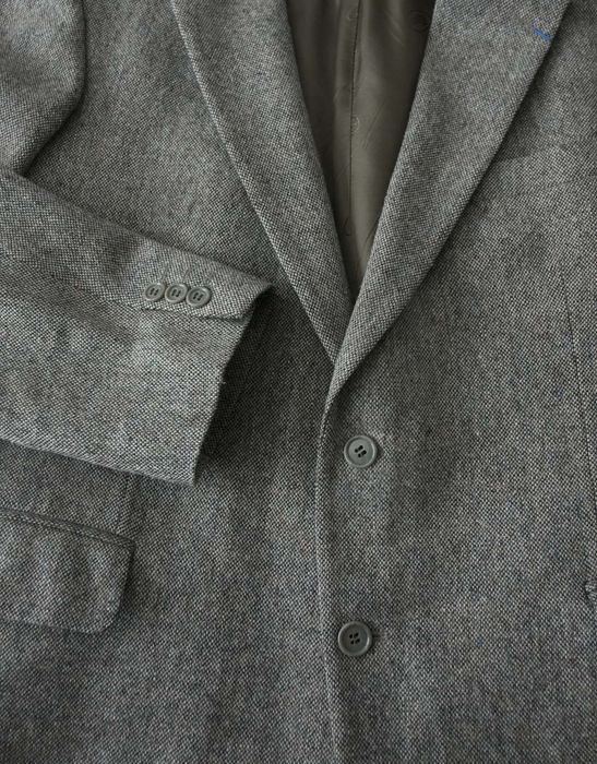 Vintage Magee Donegal Tweed Jacket Gray Wool Size 42R | Grailed