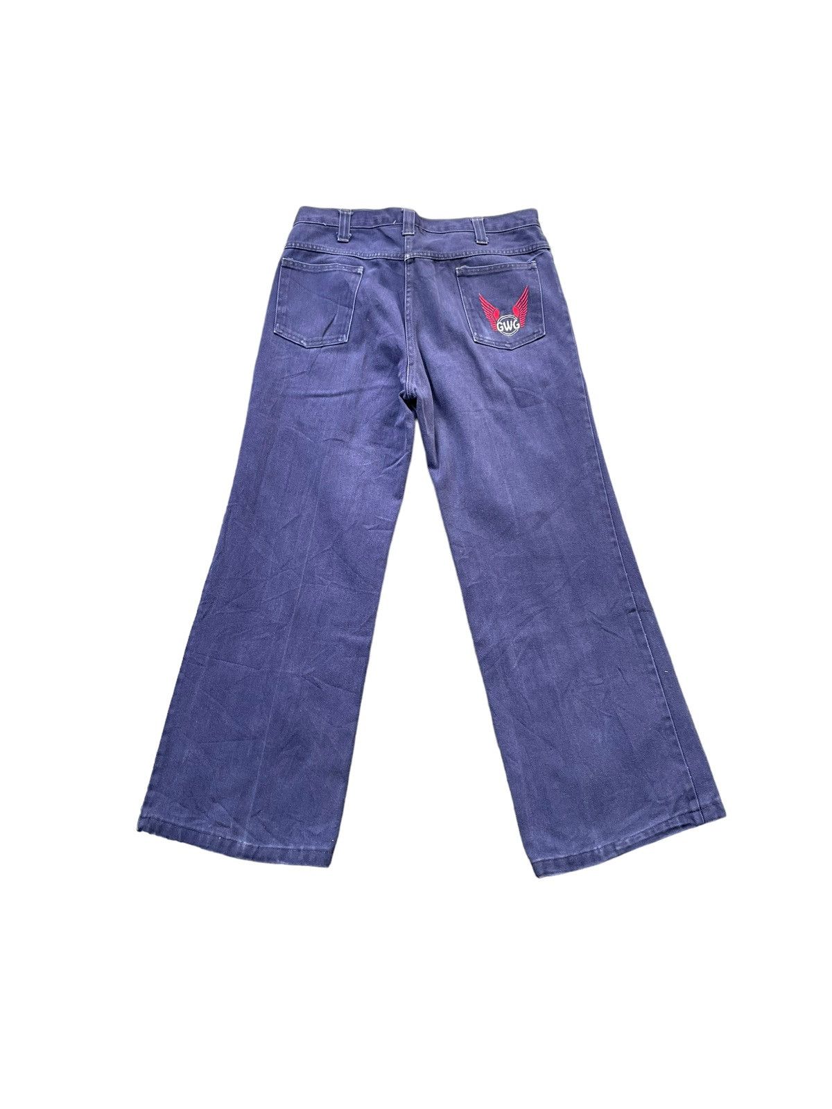 Vintage Vintage GWG Wide Leg Denim Size US 36 / EU 52 - 2 Thumbnail