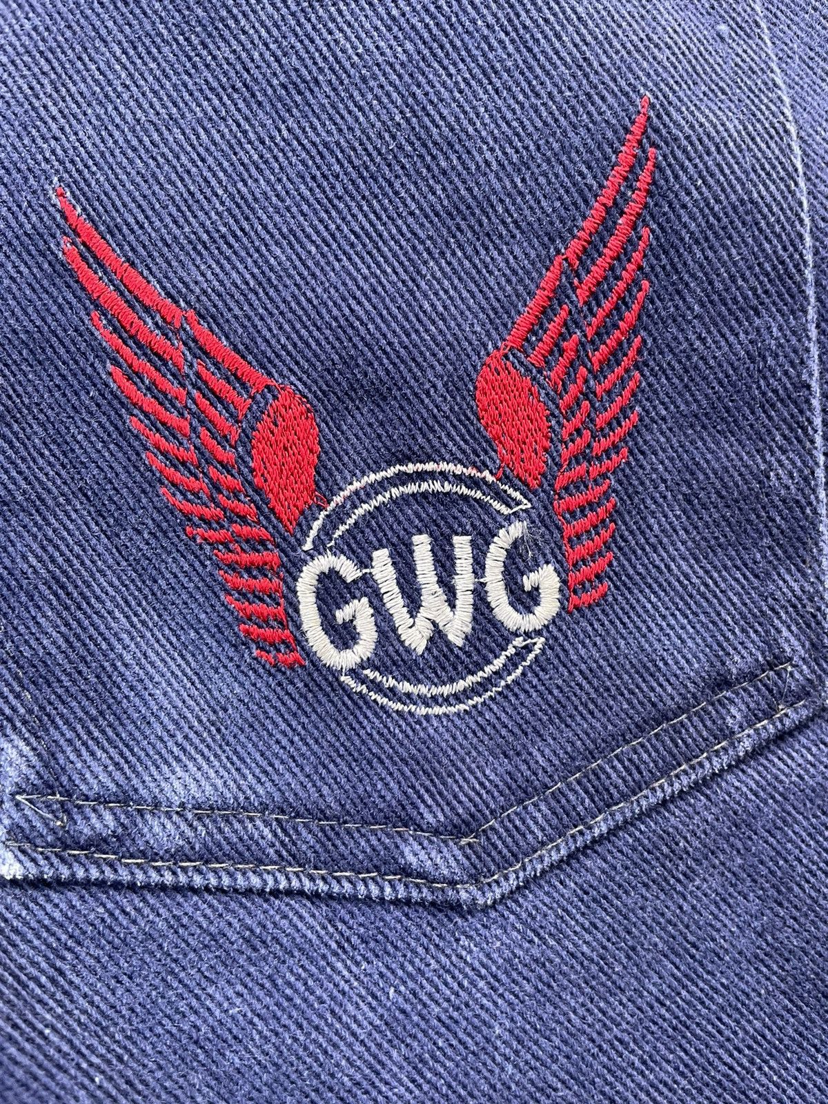 Vintage Vintage GWG Wide Leg Denim Size US 36 / EU 52 - 9 Thumbnail