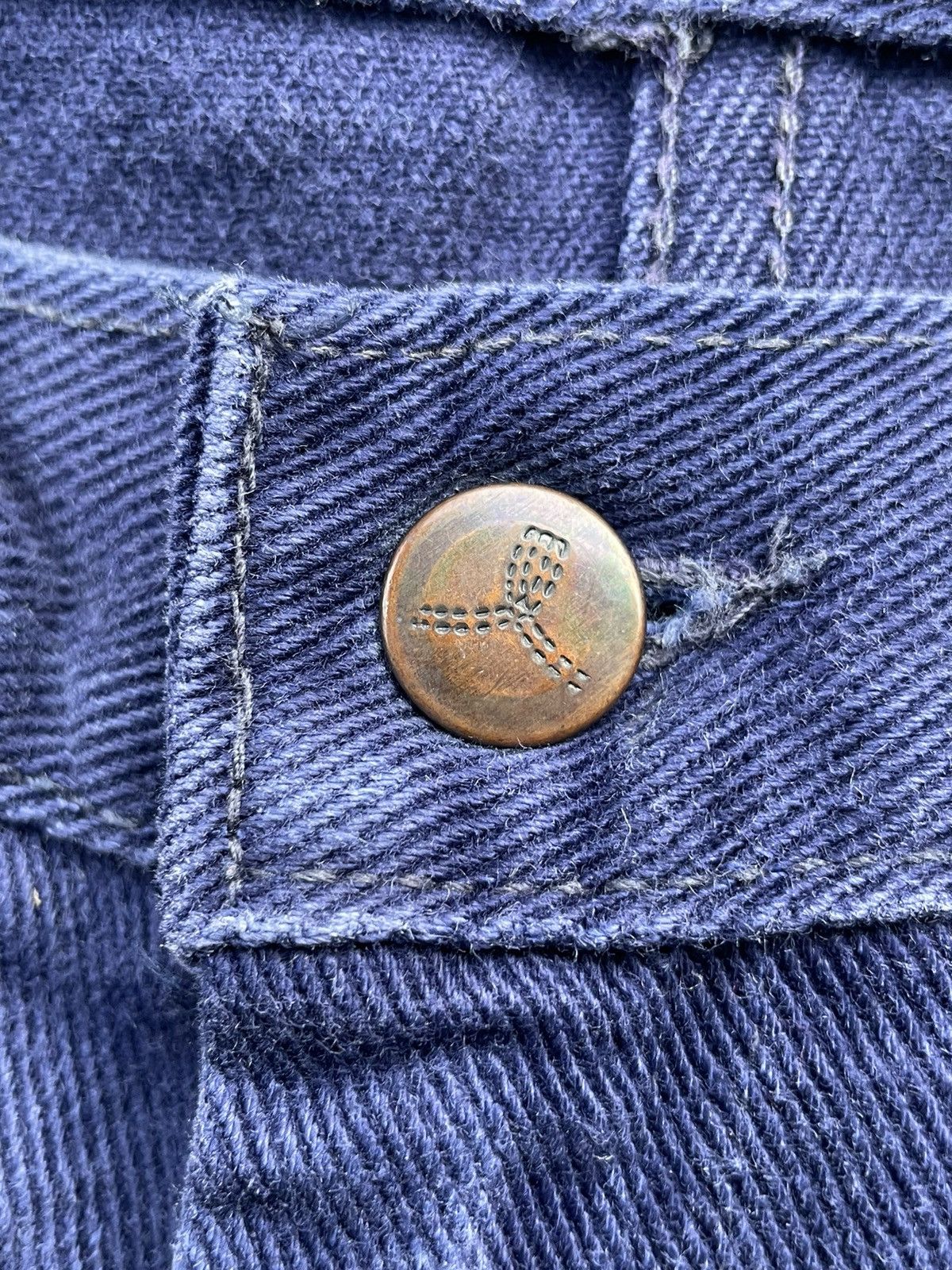 Vintage Vintage GWG Wide Leg Denim Size US 36 / EU 52 - 13 Thumbnail