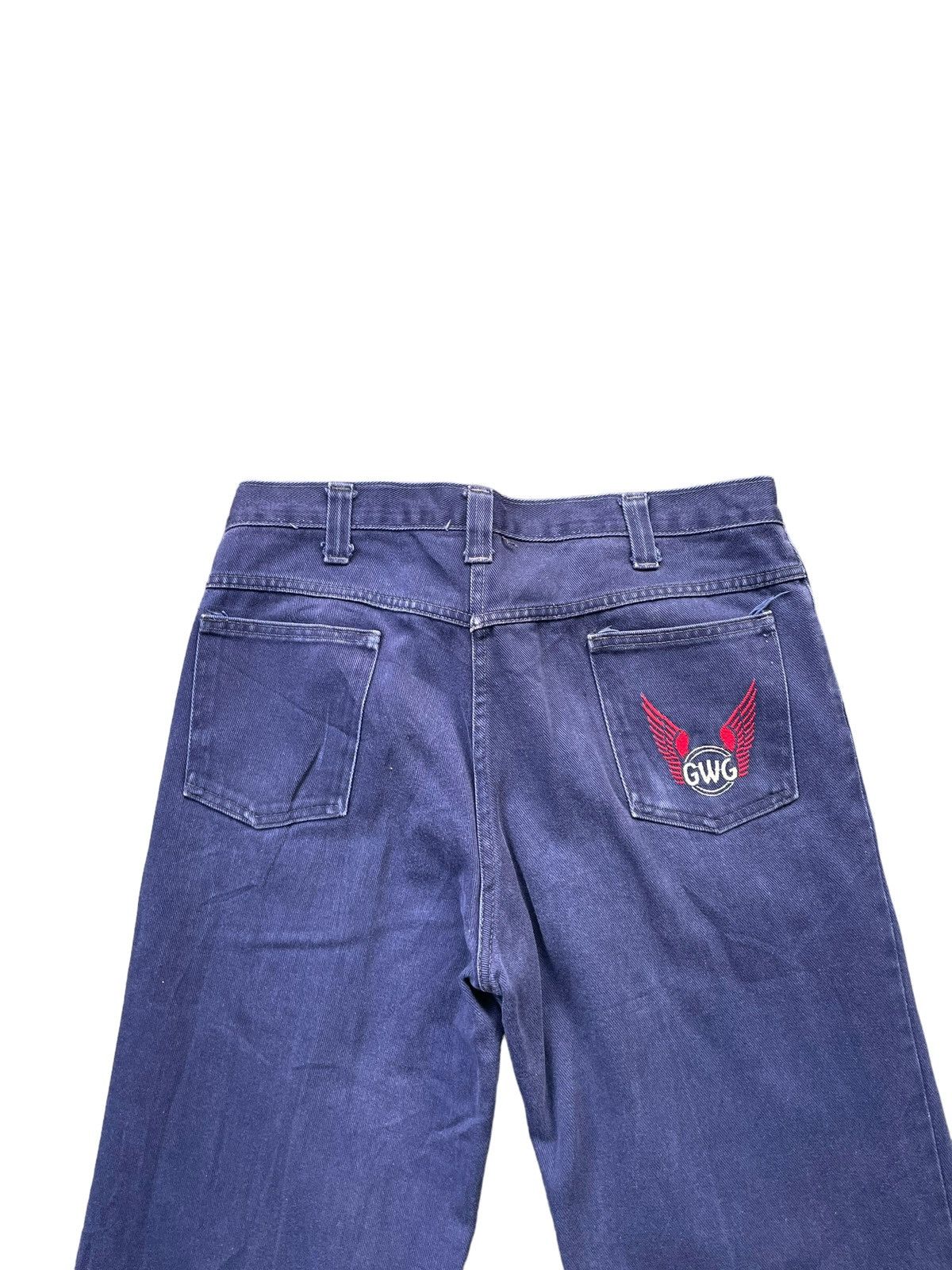 Vintage Vintage GWG Wide Leg Denim Size US 36 / EU 52 - 7 Thumbnail