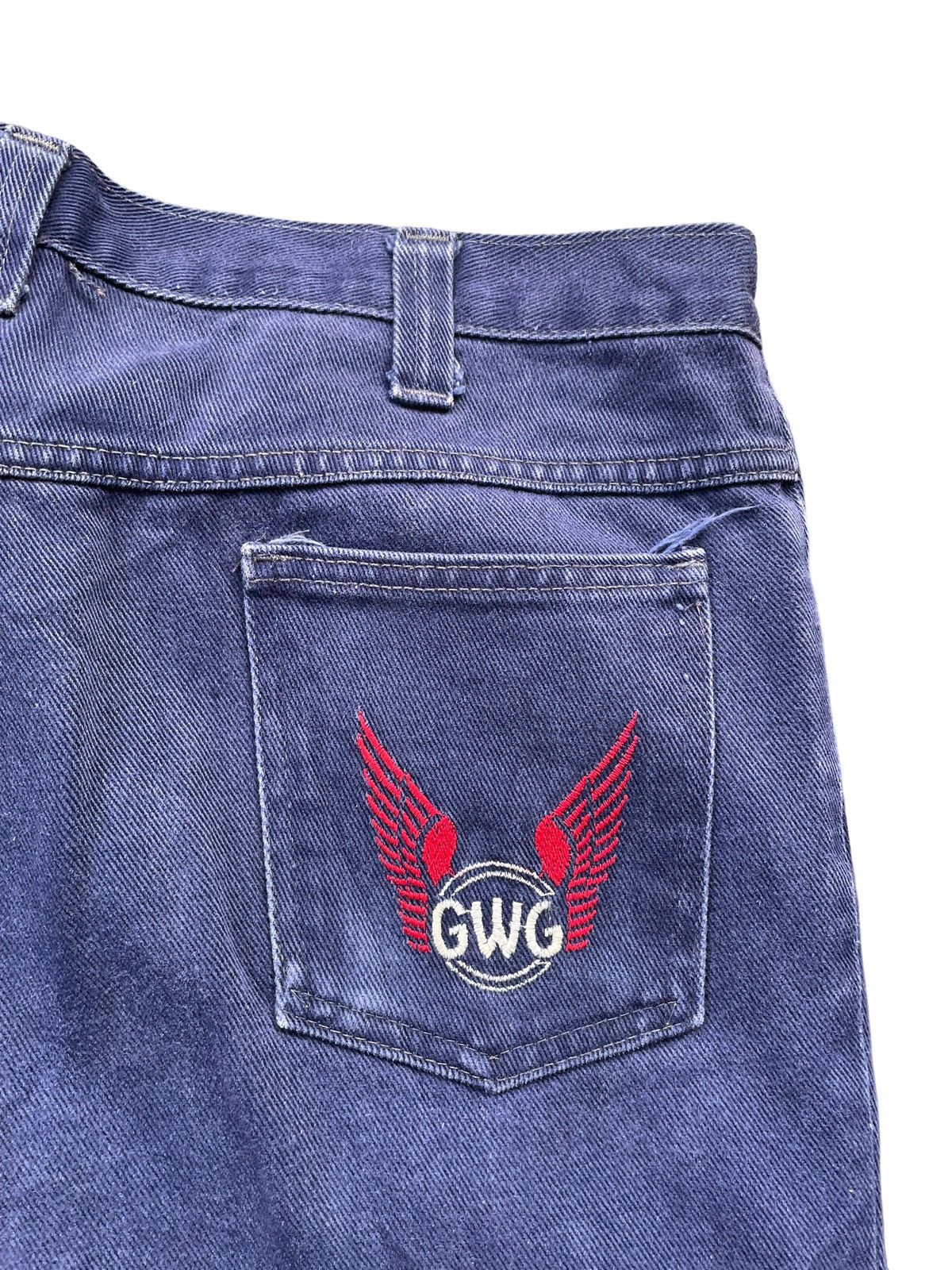 Vintage Vintage GWG Wide Leg Denim Size US 36 / EU 52 - 8 Thumbnail
