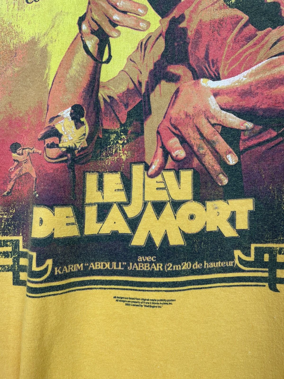 Vintage VINTAGE 2005 BRUCE LEE LE JEU DE LA MORT PROMO TEE Size US L / EU 52-54 / 3 - 9 Thumbnail