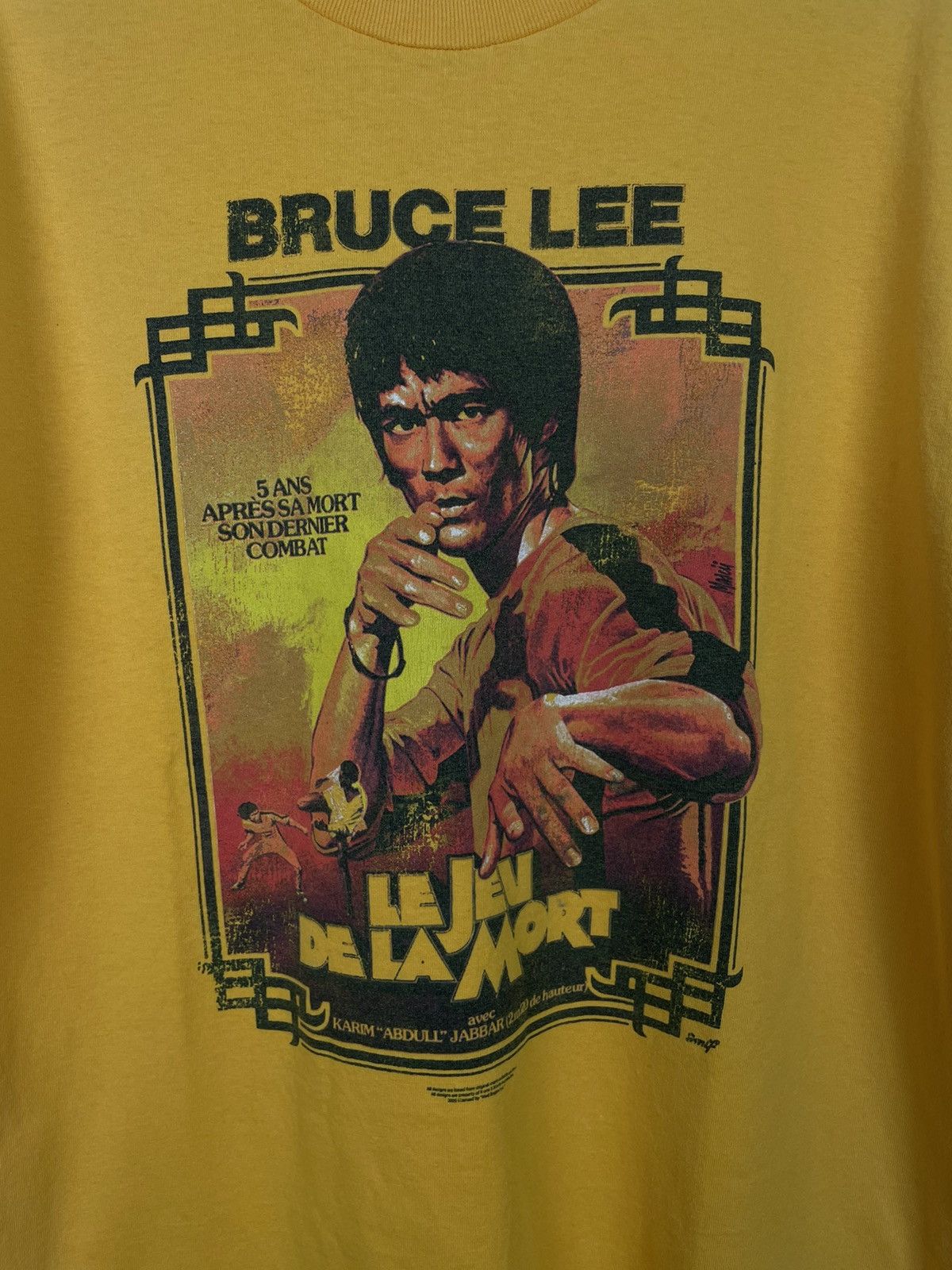 Vintage VINTAGE 2005 BRUCE LEE LE JEU DE LA MORT PROMO TEE Size US L / EU 52-54 / 3 - 6 Thumbnail