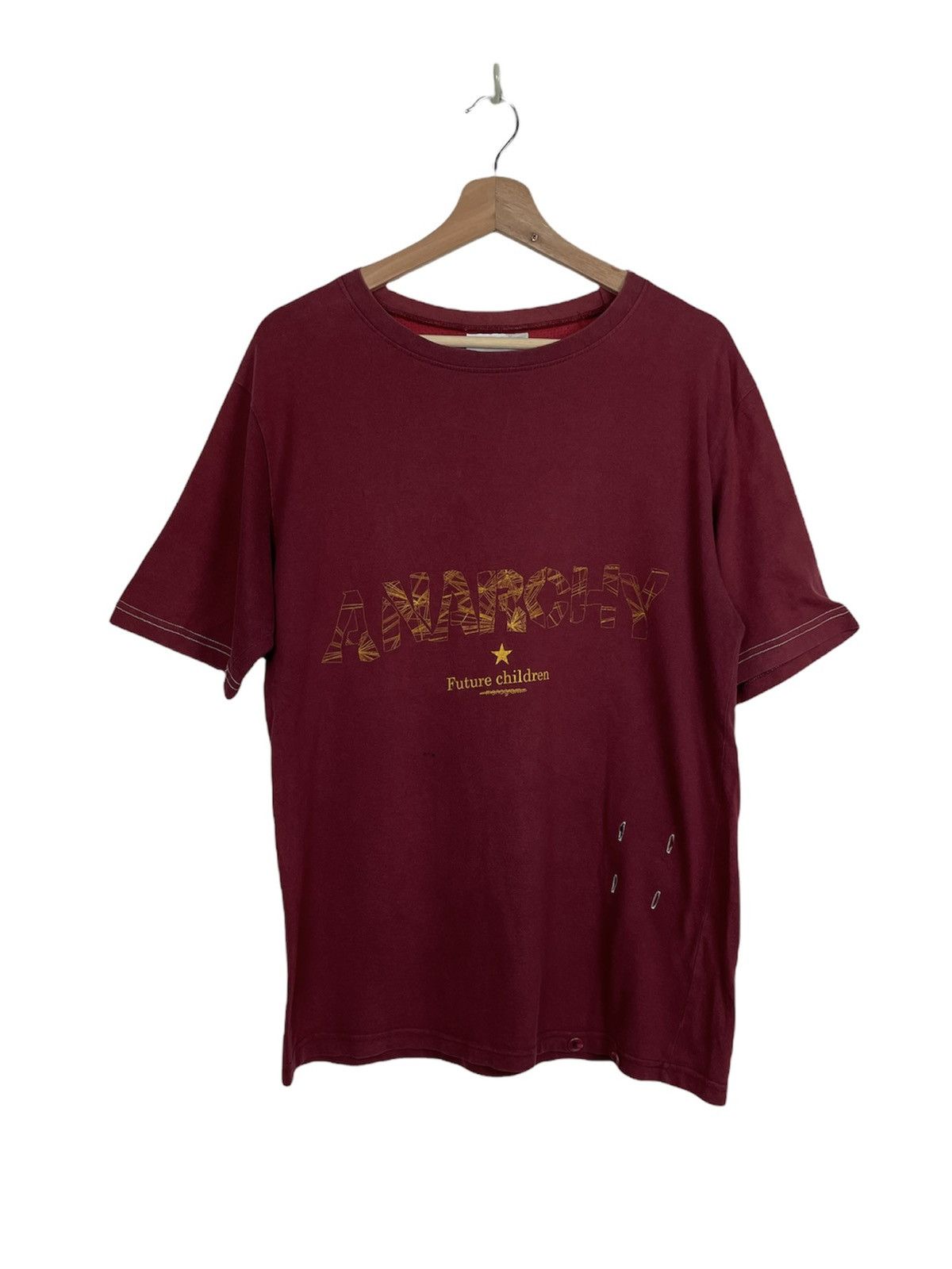 Japanese Brand ANARCHY FUTURE CHILDREN by MONOGRAM RARE DESIGN Size US L / EU 52-54 / 3 - 2 Thumbnail