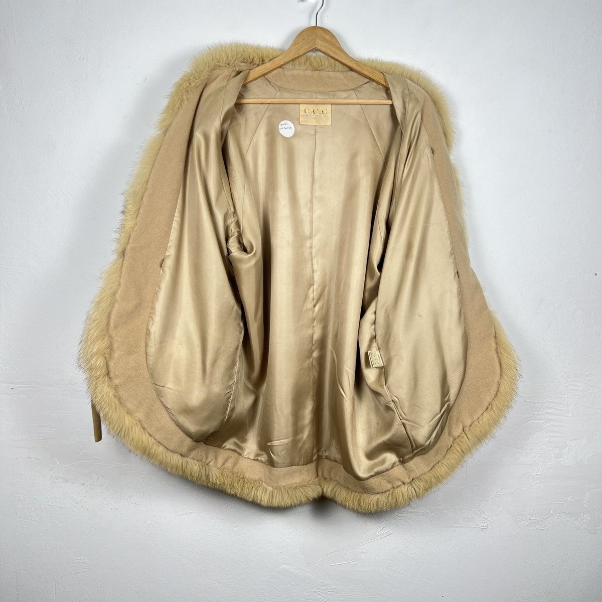 Japanese Brand Vintage Women Fur Collar Coat Jacket J0063 Size M / US 6-8 / IT 42-44 - 4 Thumbnail
