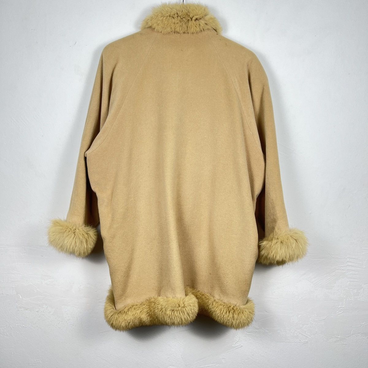 Japanese Brand Vintage Women Fur Collar Coat Jacket J0063 Size M / US 6-8 / IT 42-44 - 9 Thumbnail