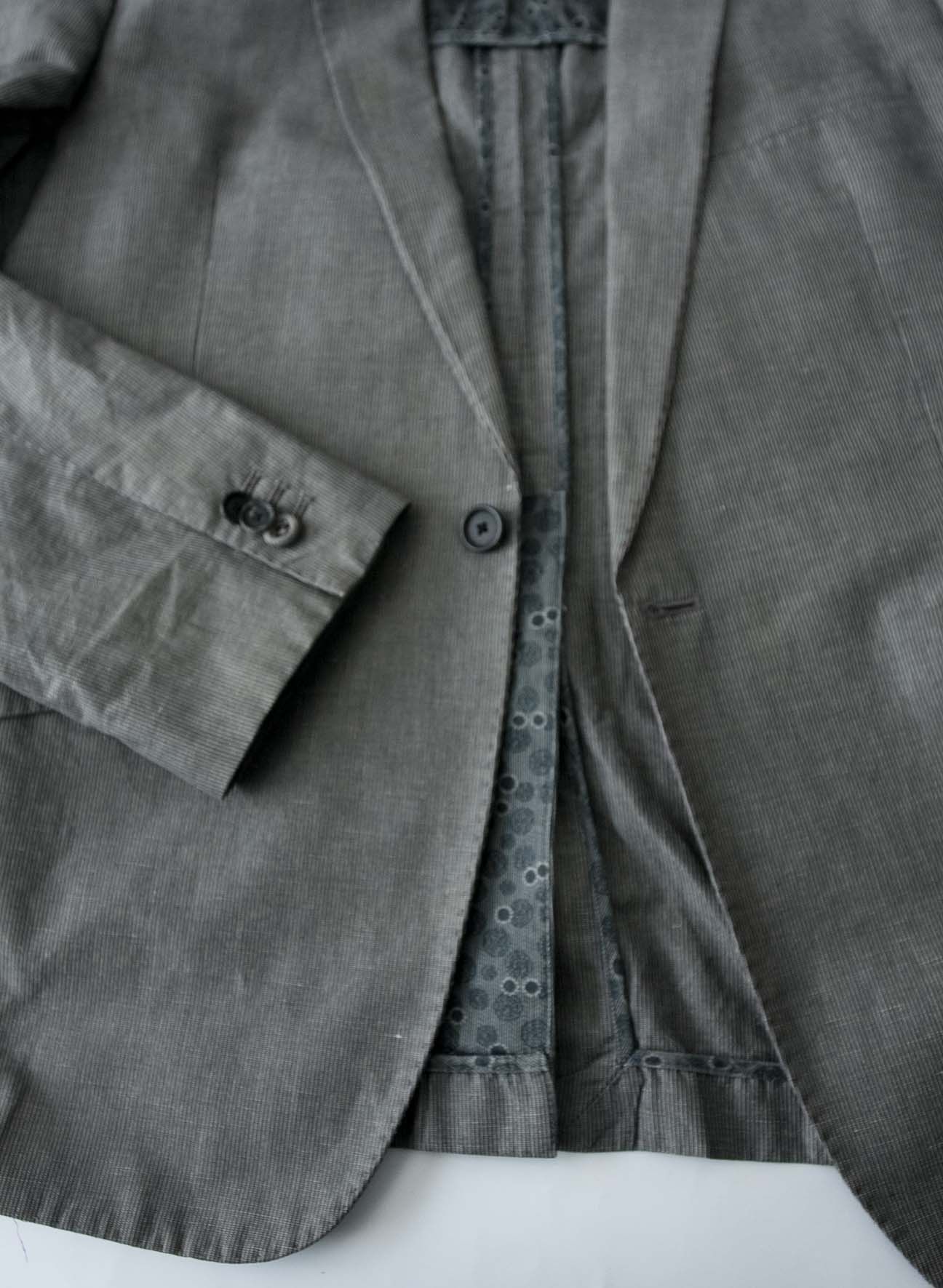 Ted Baker Ted Baker Jacket Surgeon Cuff Cotton / Linen Size 4/ 40R Size 40R - 2 Thumbnail