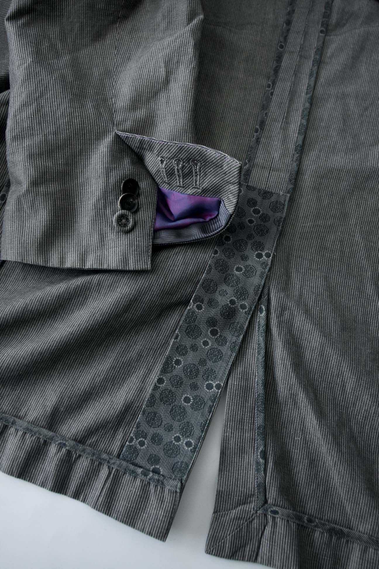 Ted Baker Ted Baker Jacket Surgeon Cuff Cotton / Linen Size 4/ 40R Size 40R - 3 Thumbnail