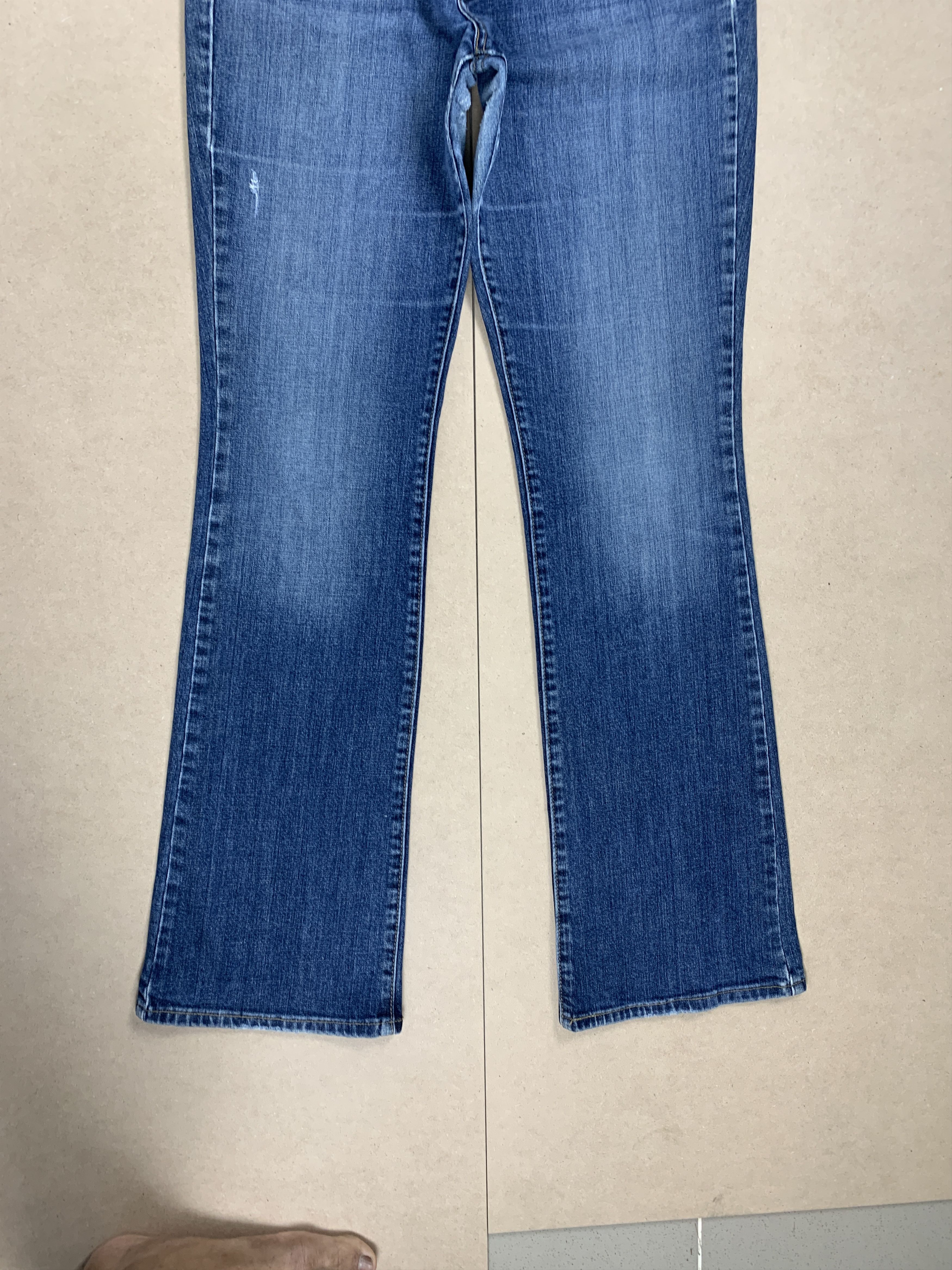 Levi's Vintage Levis 515 Flared Boot Cut Faded Blue Jeans Size 33" - 4 Thumbnail