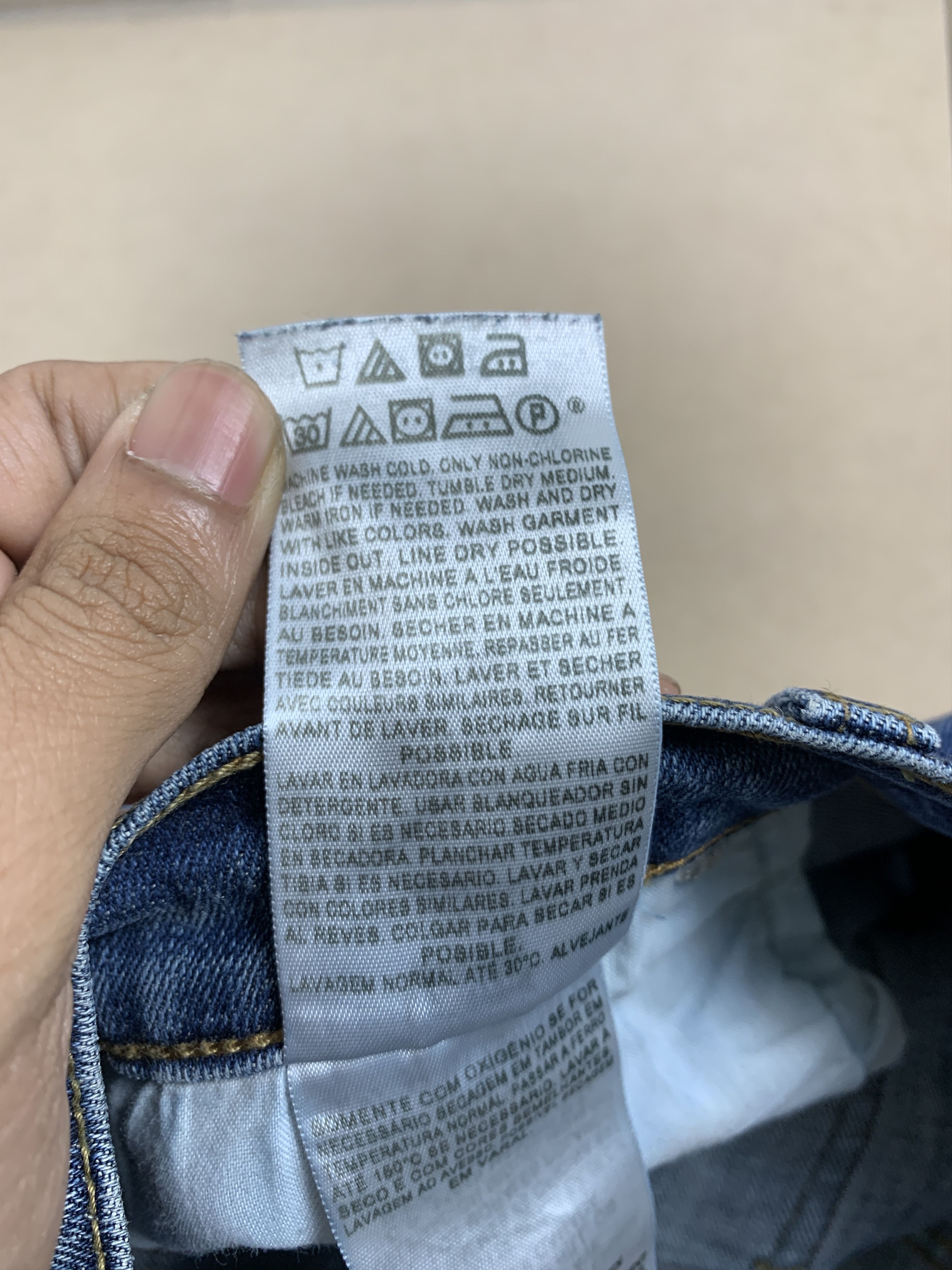 Levi's Vintage Levis 515 Flared Boot Cut Faded Blue Jeans Size 33" - 16 Thumbnail