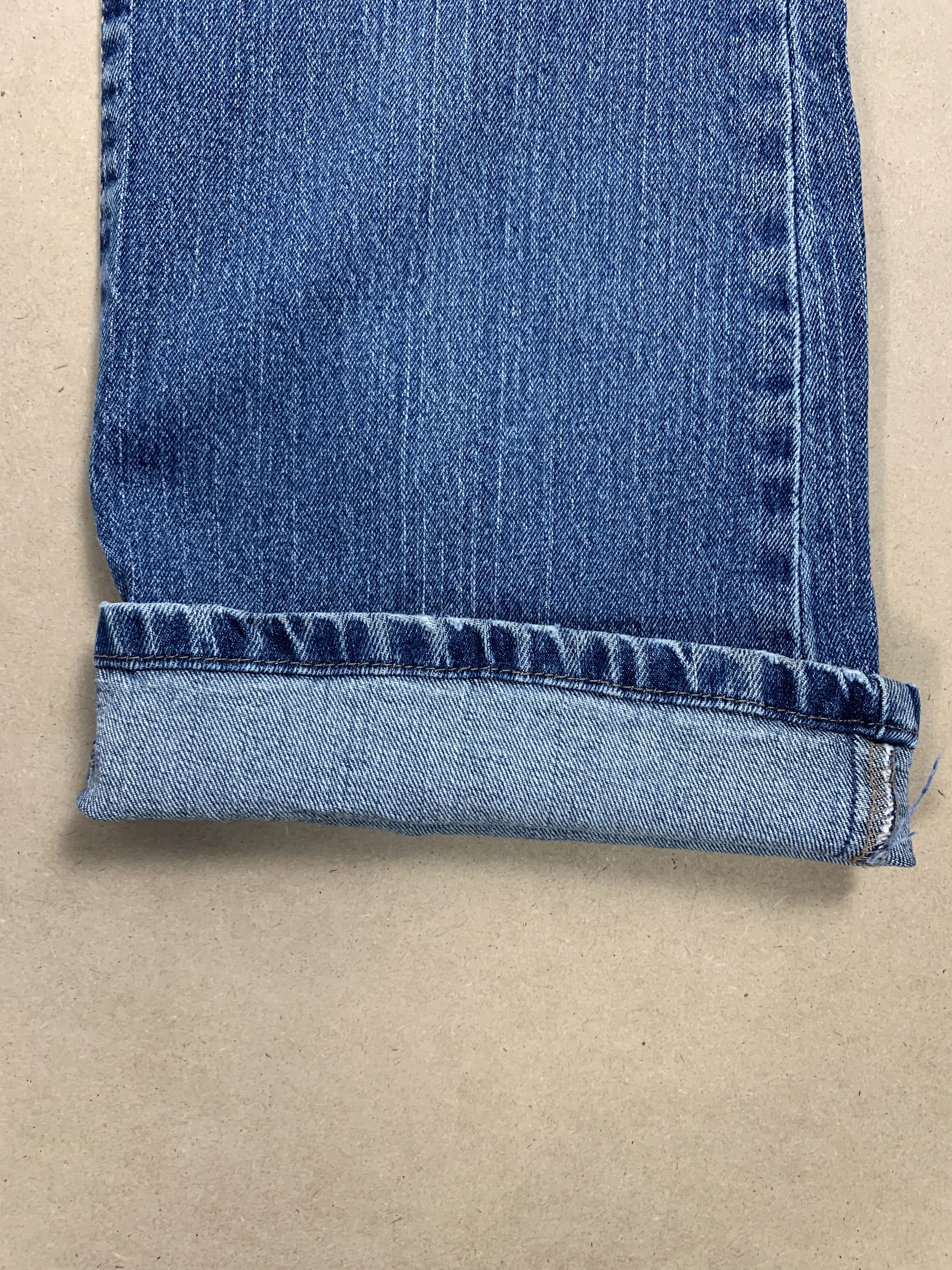 Levi's × Vintage Vintage Levis 515 Flared Bootcut Faded Blue Jeans Size US 32 / EU 48 - 5 Thumbnail