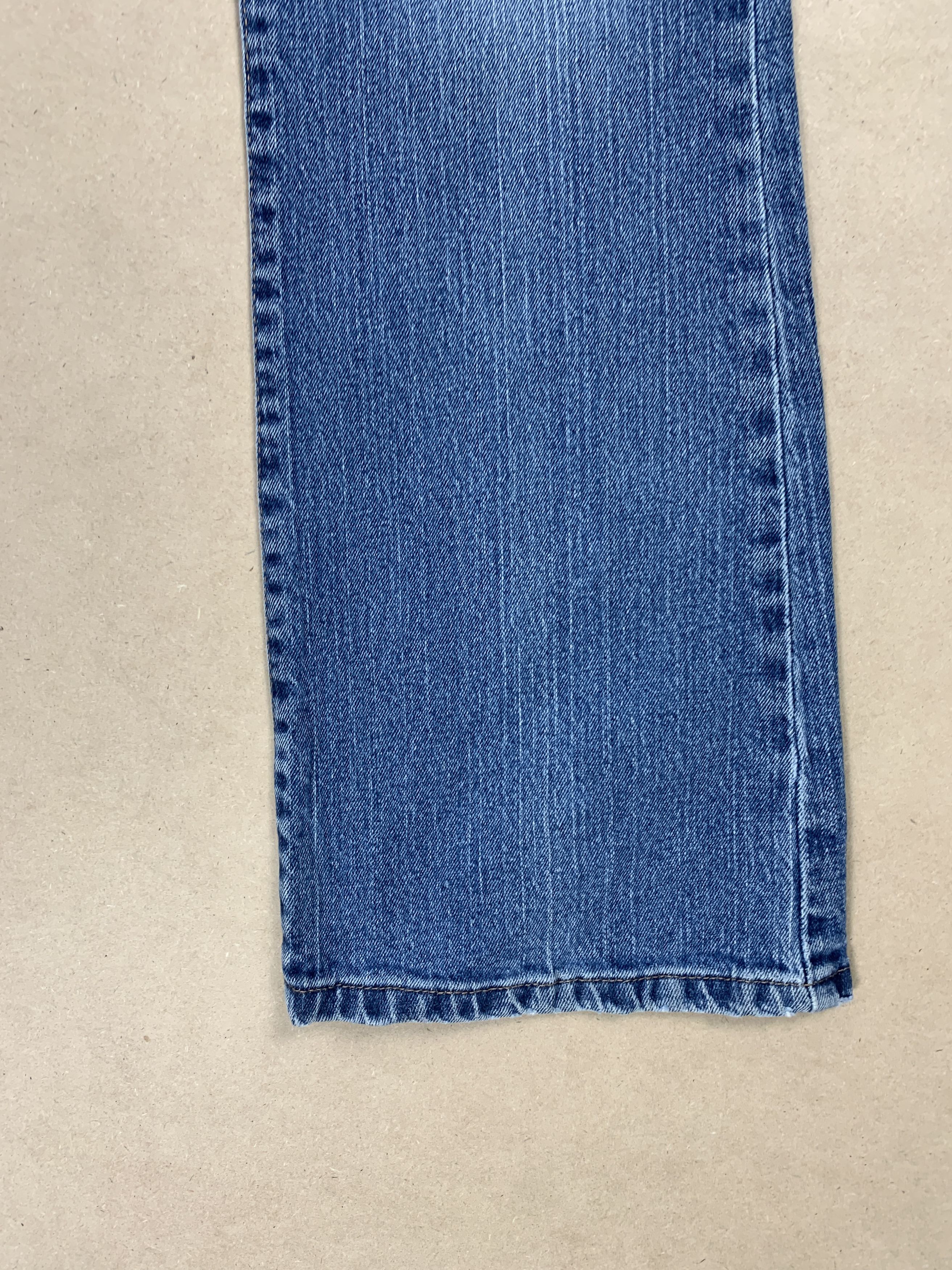 Levi's × Vintage Vintage Levis 515 Flared Bootcut Faded Blue Jeans Size US 32 / EU 48 - 4 Thumbnail