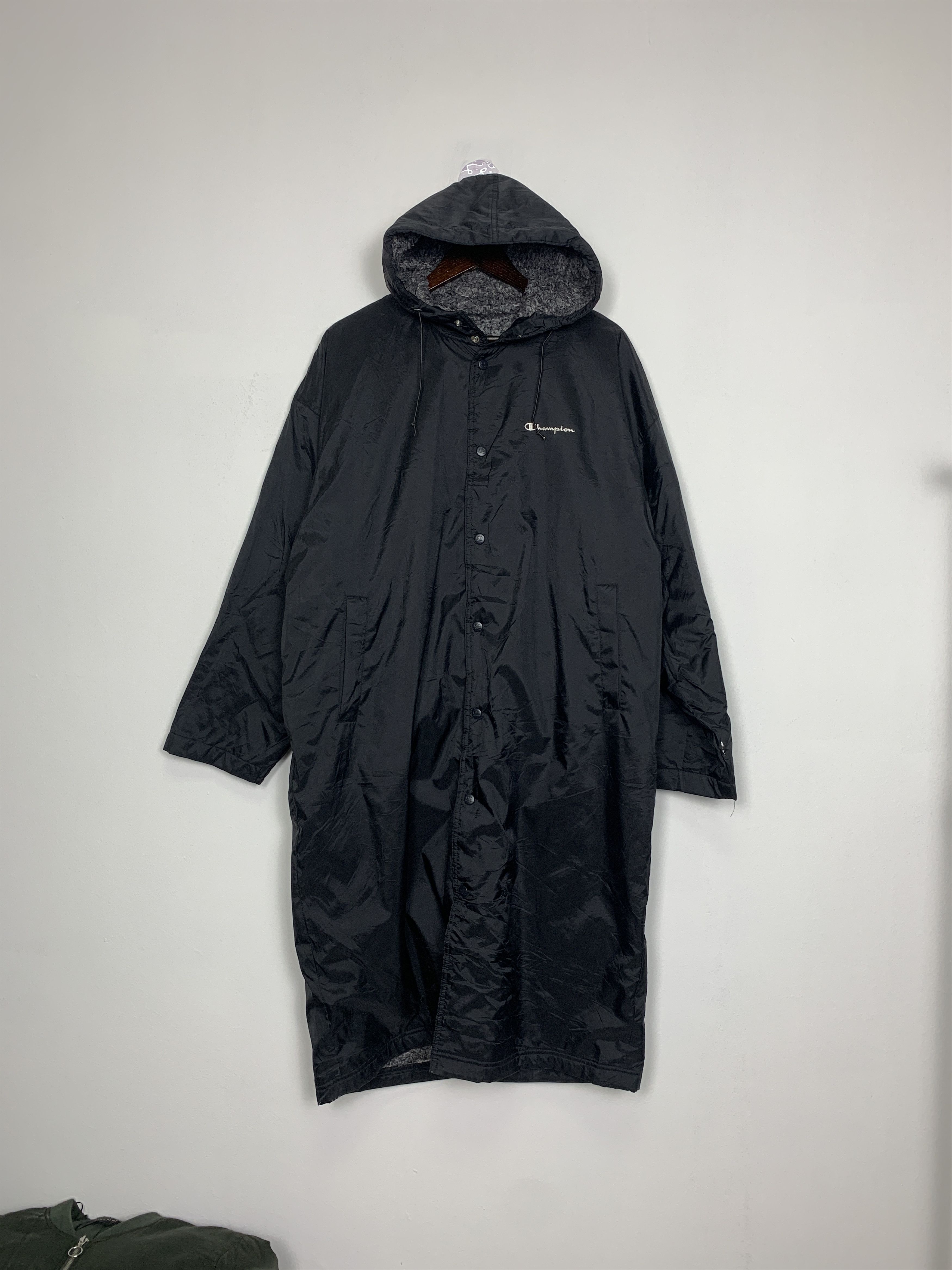 Champion Vintage CHAMPION Long Jackets Sherpa Lining J0794 Size US M / EU 48-50 / 2 - 1 Thumbnail