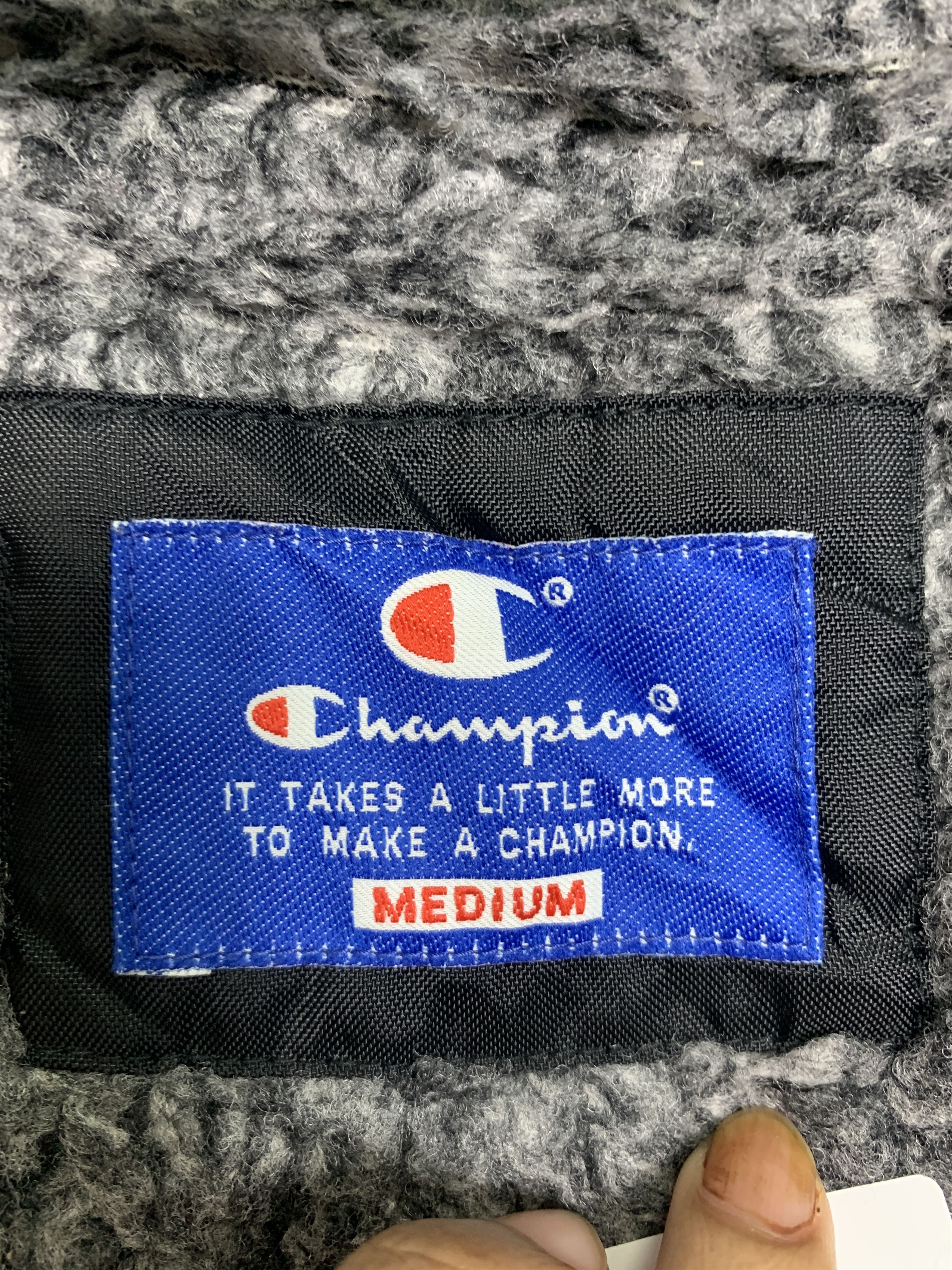 Champion Vintage CHAMPION Long Jackets Sherpa Lining J0794 Size US M / EU 48-50 / 2 - 14 Thumbnail