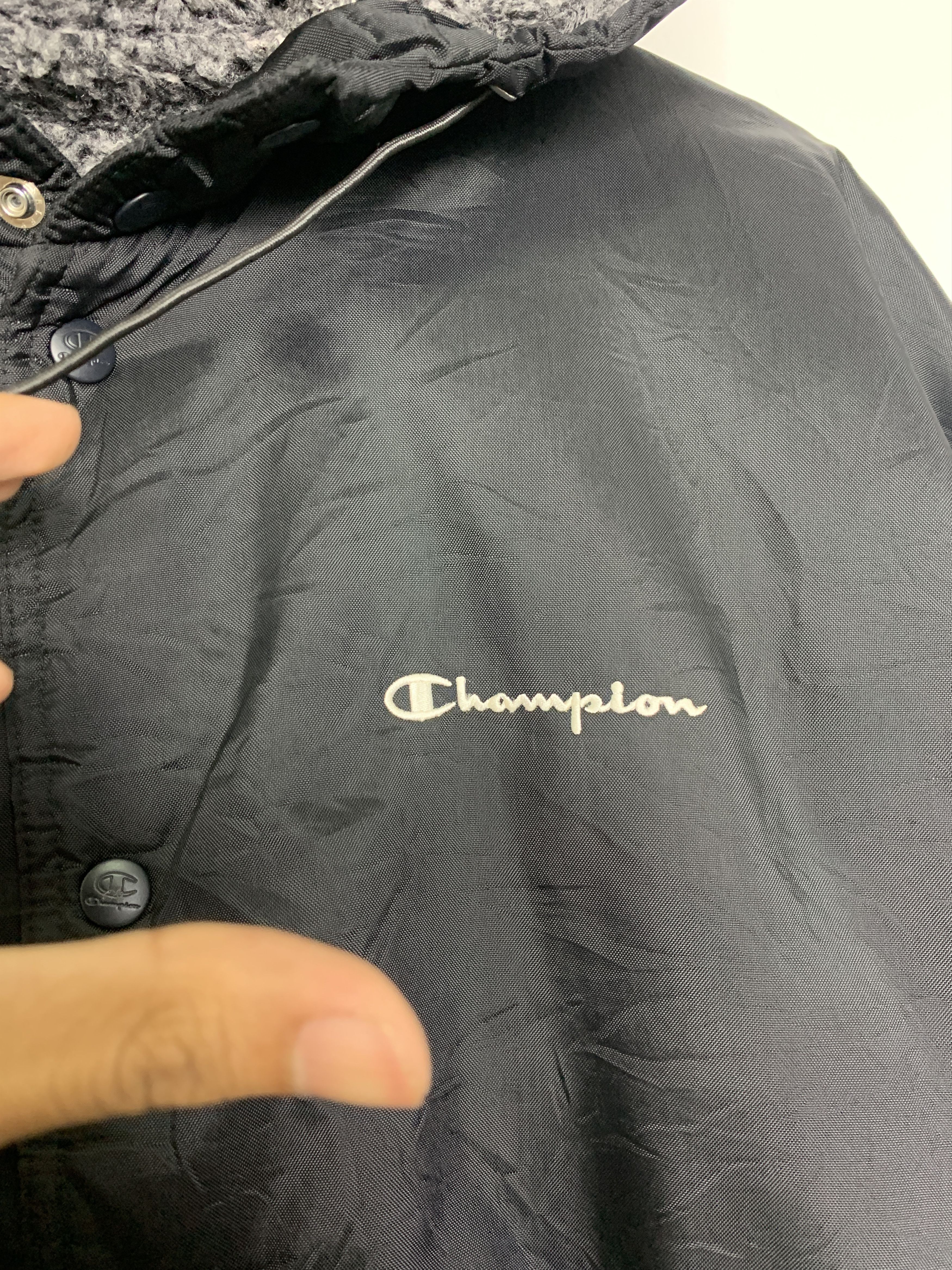 Champion Vintage CHAMPION Long Jackets Sherpa Lining J0794 Size US M / EU 48-50 / 2 - 4 Thumbnail