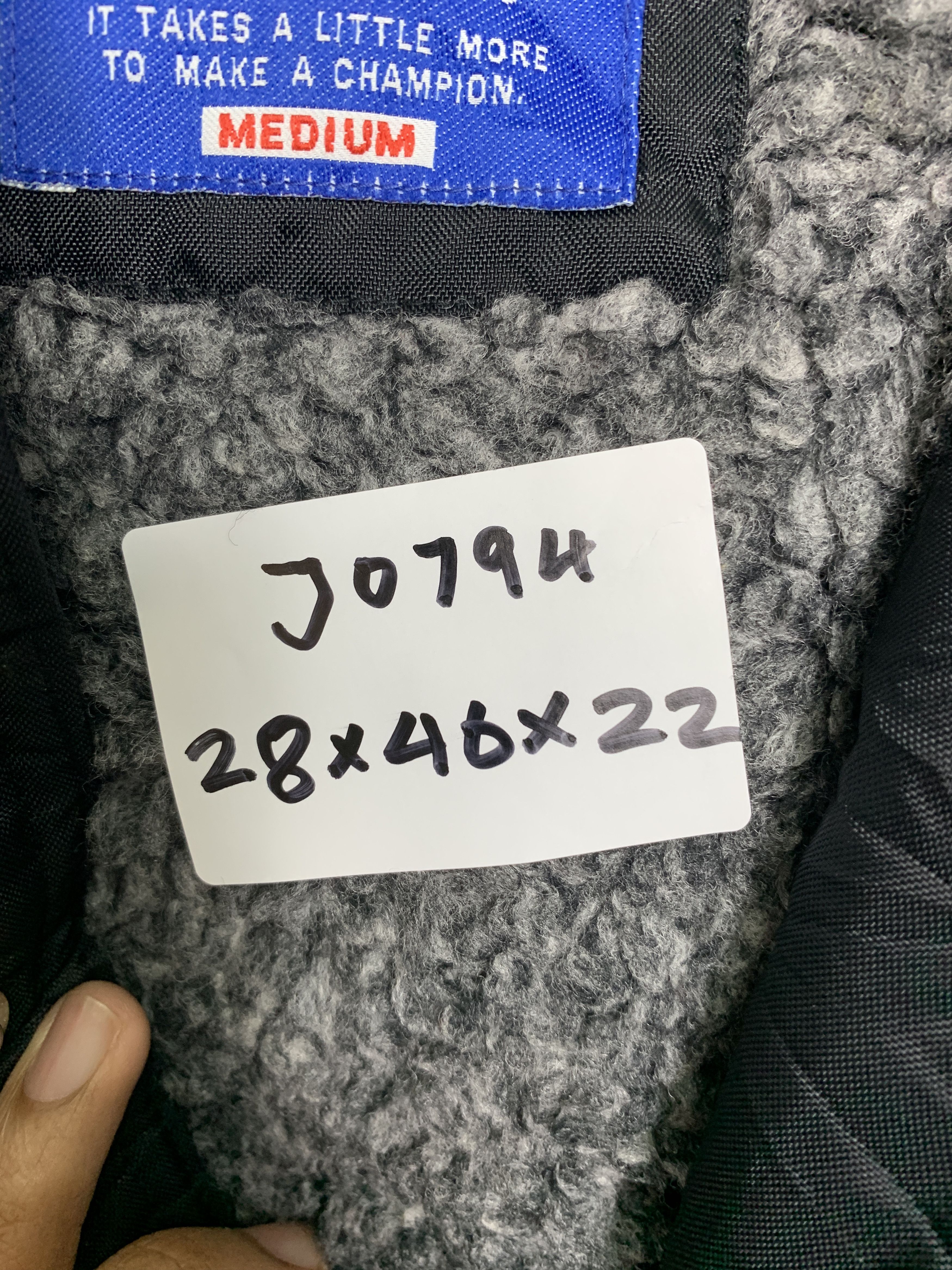 Champion Vintage CHAMPION Long Jackets Sherpa Lining J0794 Size US M / EU 48-50 / 2 - 17 Thumbnail