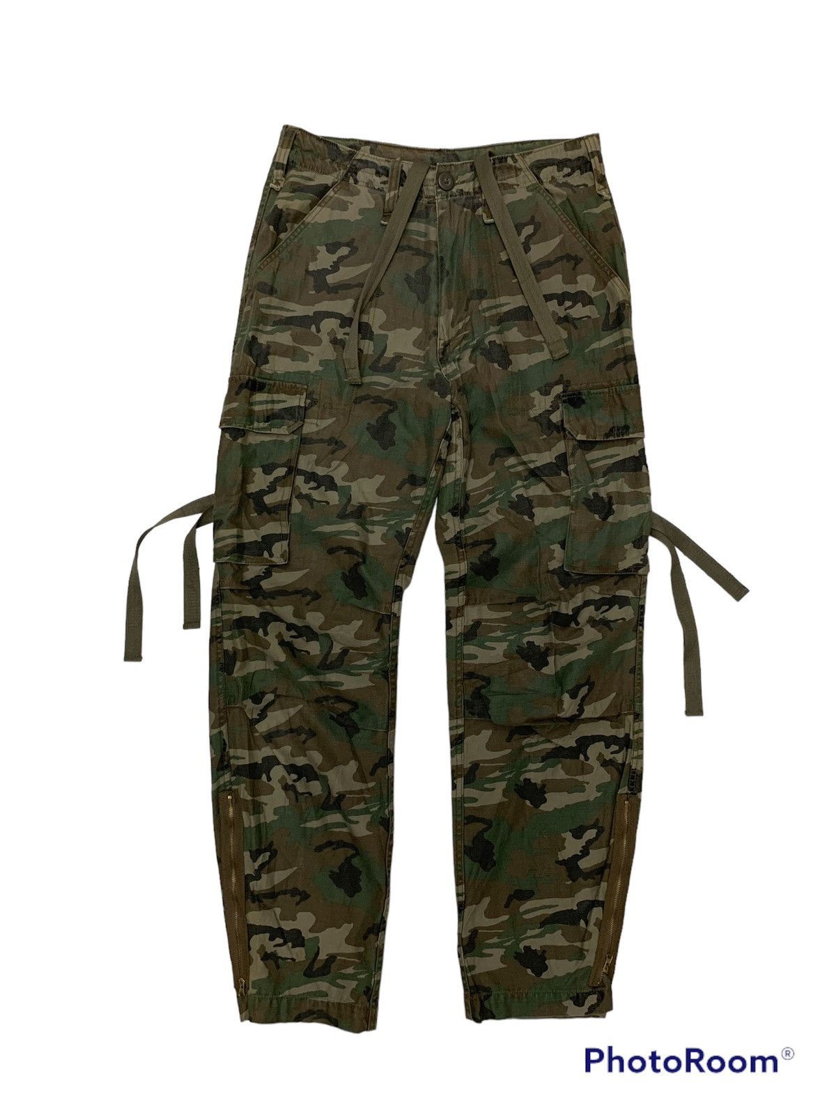 Japanese Brand Beach Pal Aggressive sea attack cargos pant tactical zipper Size US 32 / EU 48 - 1 Thumbnail