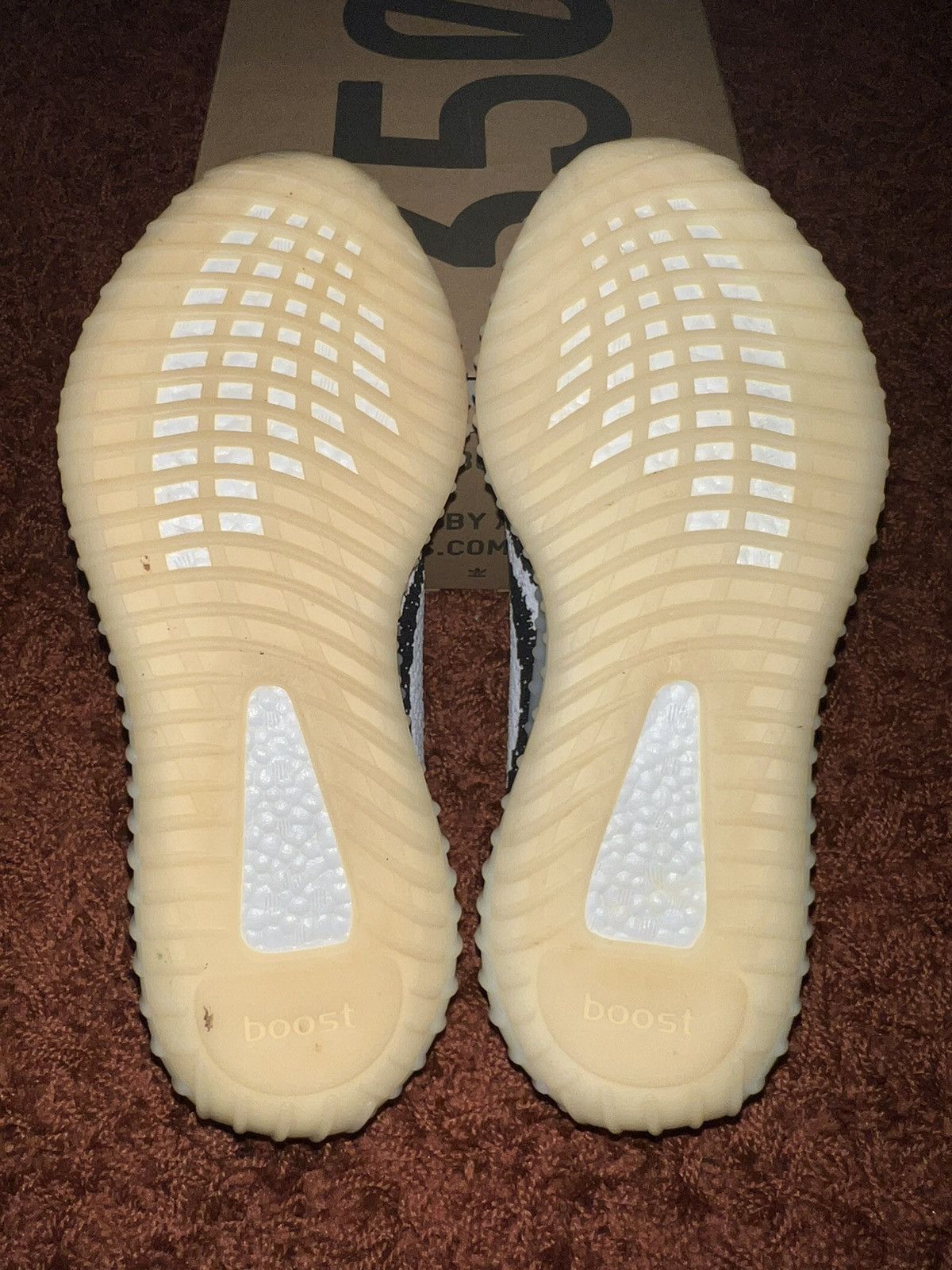 Adidas × Kanye West Yeezy Boost 350 V2 Zebra 2017 White Black Sz 13 VNDS Size US 13 / EU 46 - 5 Thumbnail