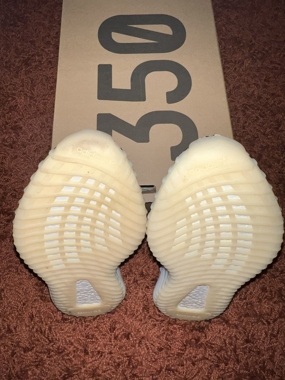 Adidas × Kanye West Yeezy Boost 350 V2 Zebra 2017 White Black Sz 13 VNDS Size US 13 / EU 46 - 6 Thumbnail