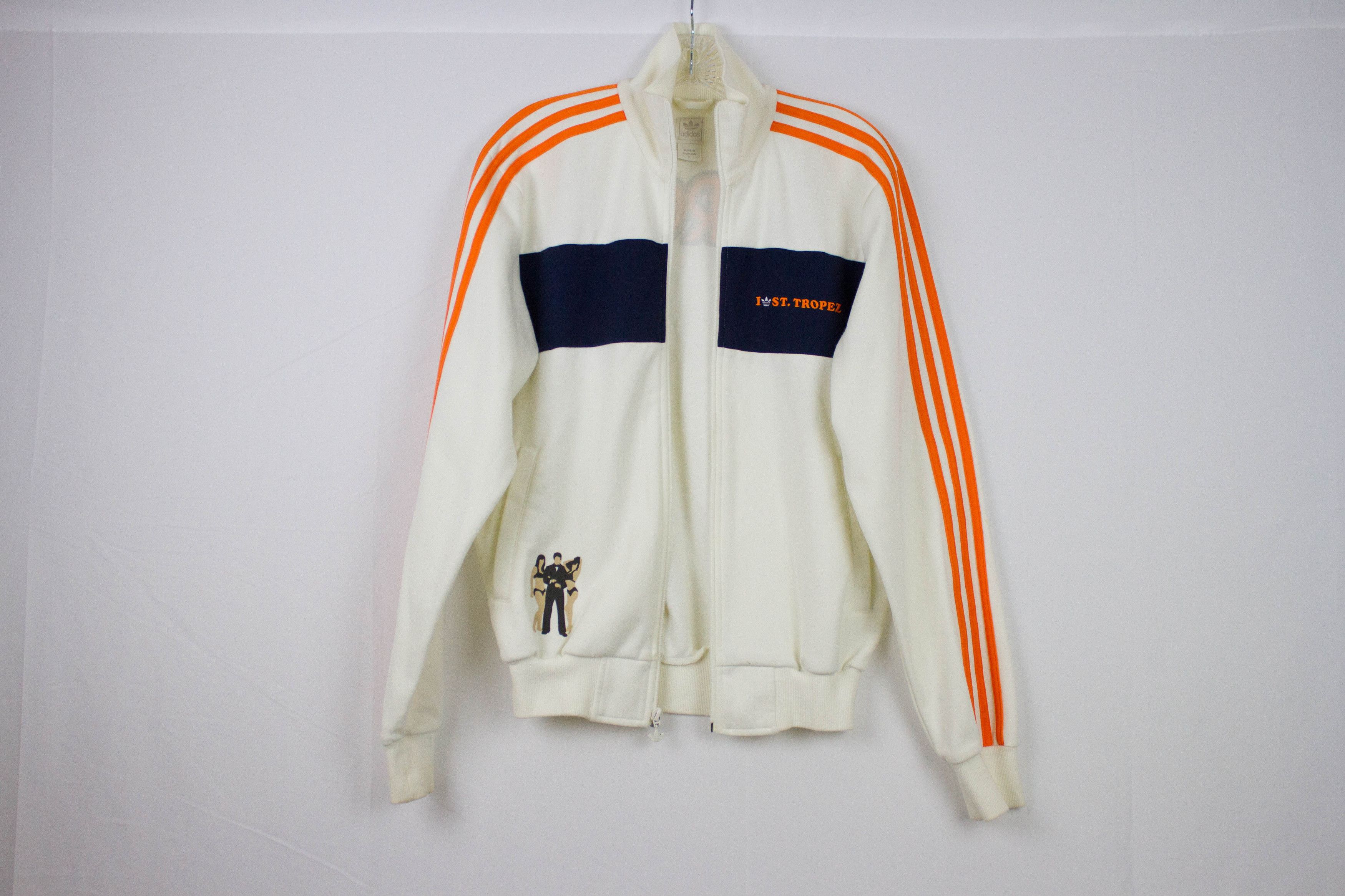 Adidas Japanese Brand Vintage RARE 06 ADIDAS ST. TROPEZ TRACK JACKET ZIP UP Grailed