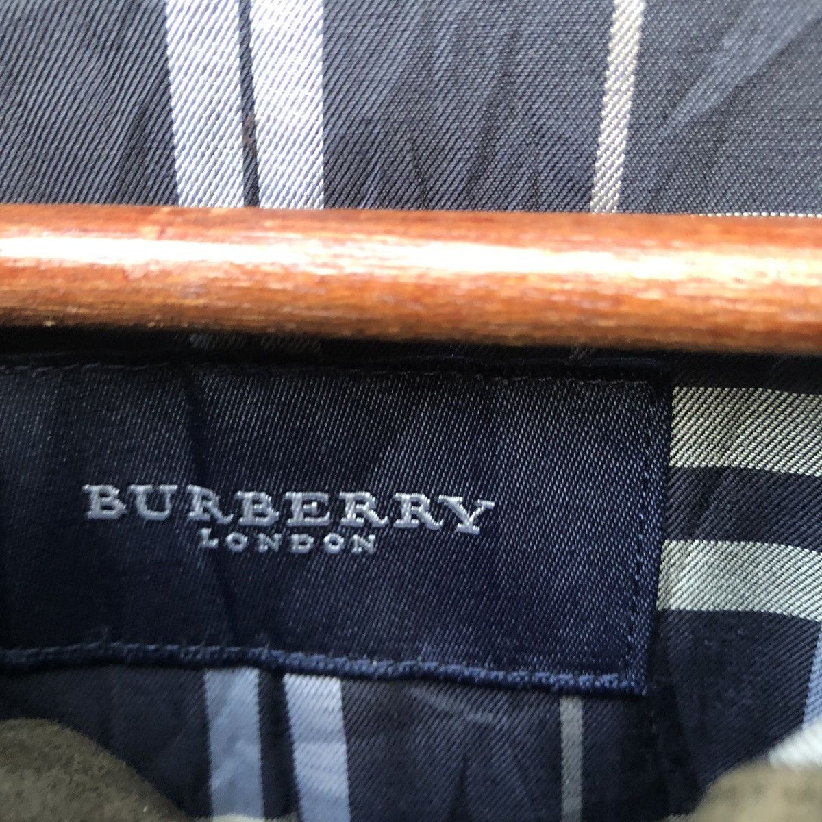 Burberry BURBERRY LEATHER WAX NOVA CHECK JACKET Size US M / EU 48-50 / 2 - 14 Thumbnail