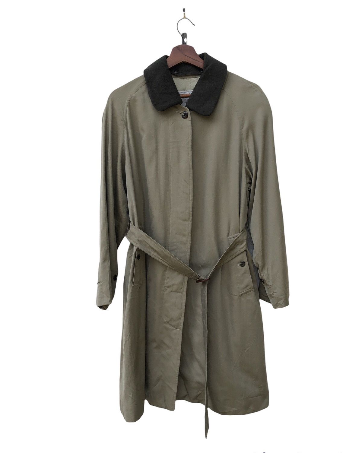 Burberry Burberry Checkered Trench Long Coat Jacket Size M / US 6-8 / IT 42-44 - 1 Thumbnail