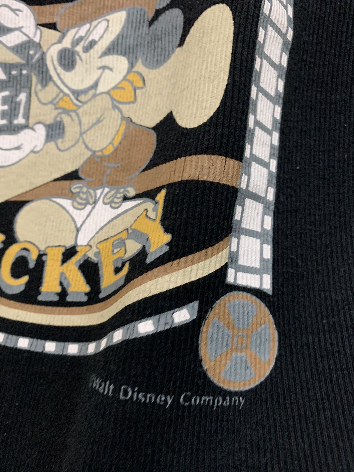 Mickey Mouse × Vintage Vintage Hollywood Mickey Shirt Size M / US 6-8 / IT 42-44 - 3 Thumbnail