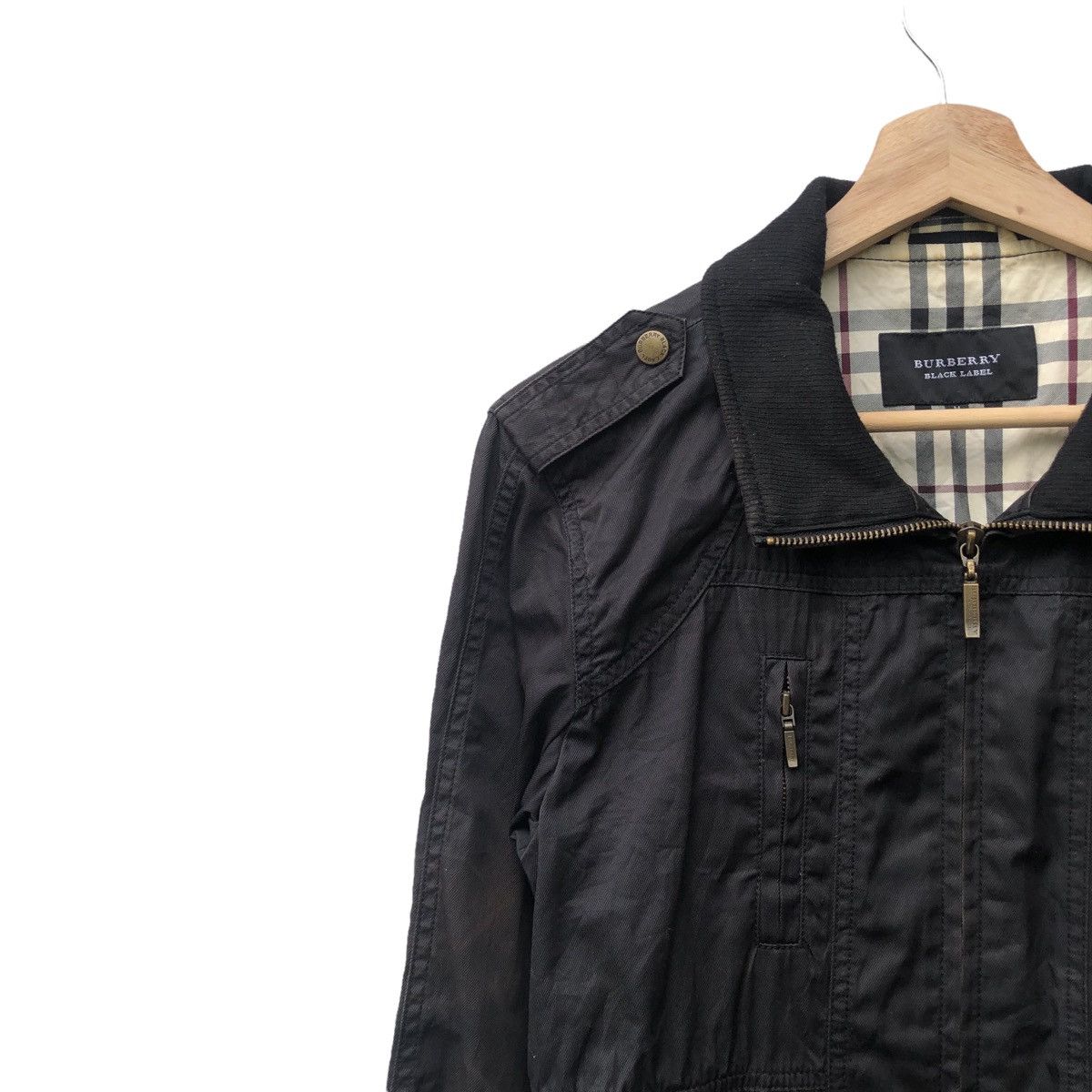 Burberry BURBERRY NOVA CHECK BLACK LABEL JACKET Size US M / EU 48-50 / 2 - 4 Thumbnail