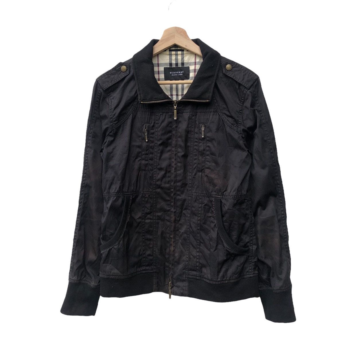 Burberry BURBERRY NOVA CHECK BLACK LABEL JACKET Size US M / EU 48-50 / 2 - 1 Thumbnail