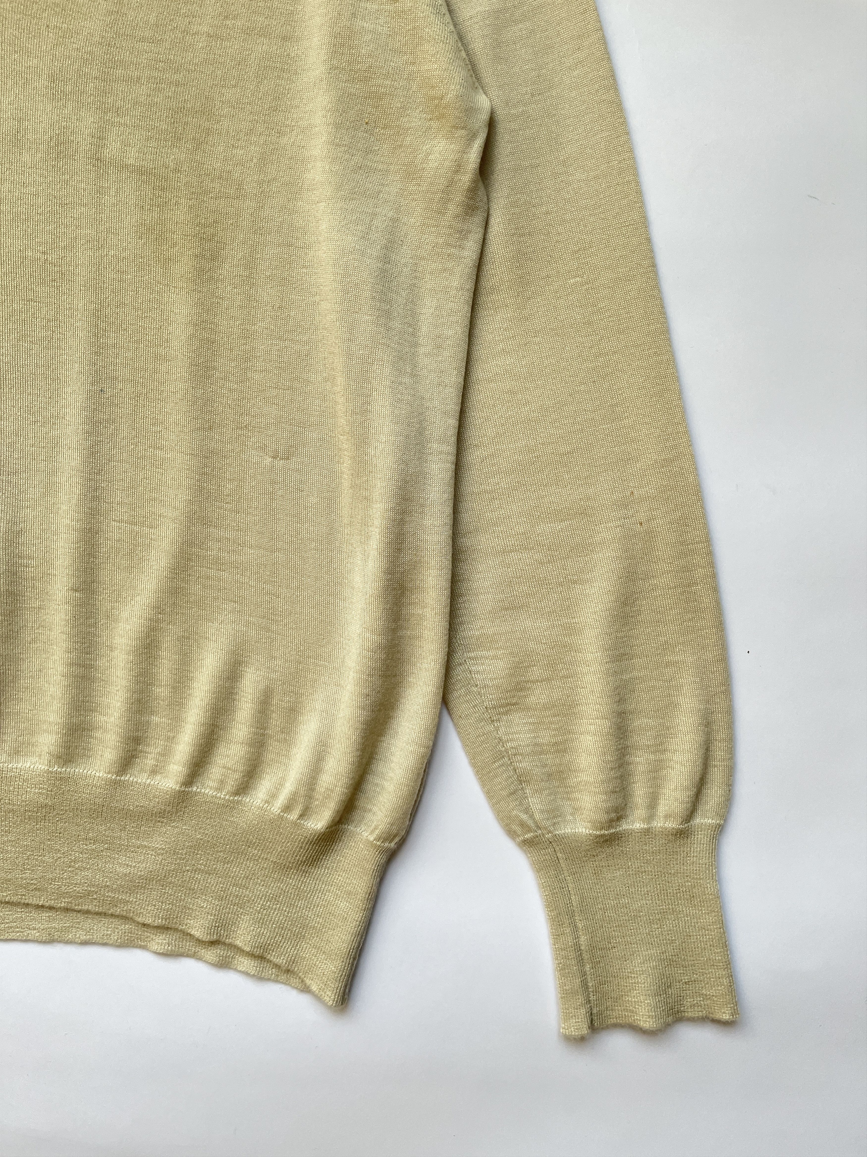 Alexander McQueen ⚡️QUICK SALE⚡️2000s' Alexander McQueen Champagne Sweater Size US L / EU 52-54 / 3 - 9 Thumbnail