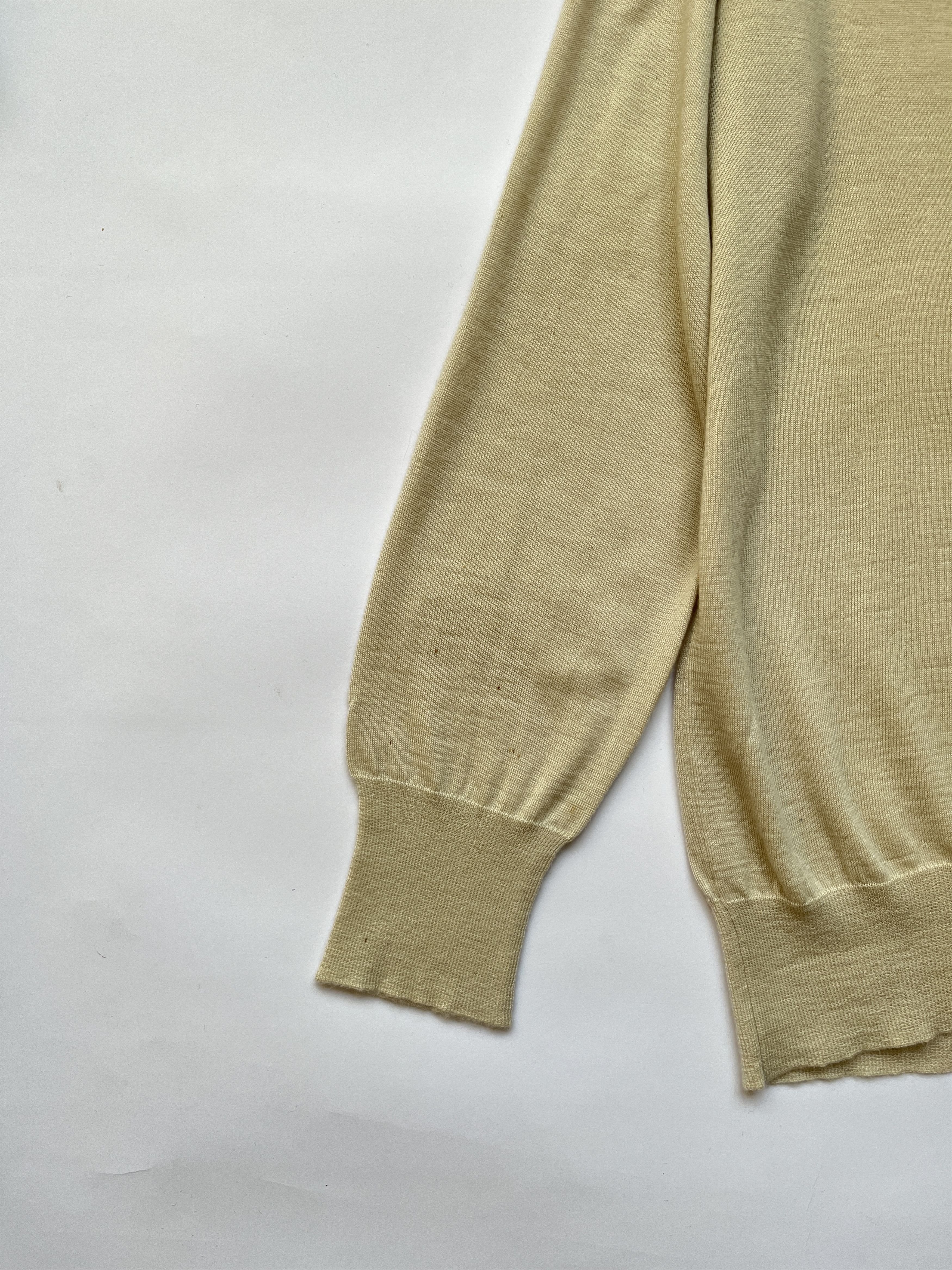Alexander McQueen ⚡️QUICK SALE⚡️2000s' Alexander McQueen Champagne Sweater Size US L / EU 52-54 / 3 - 8 Thumbnail