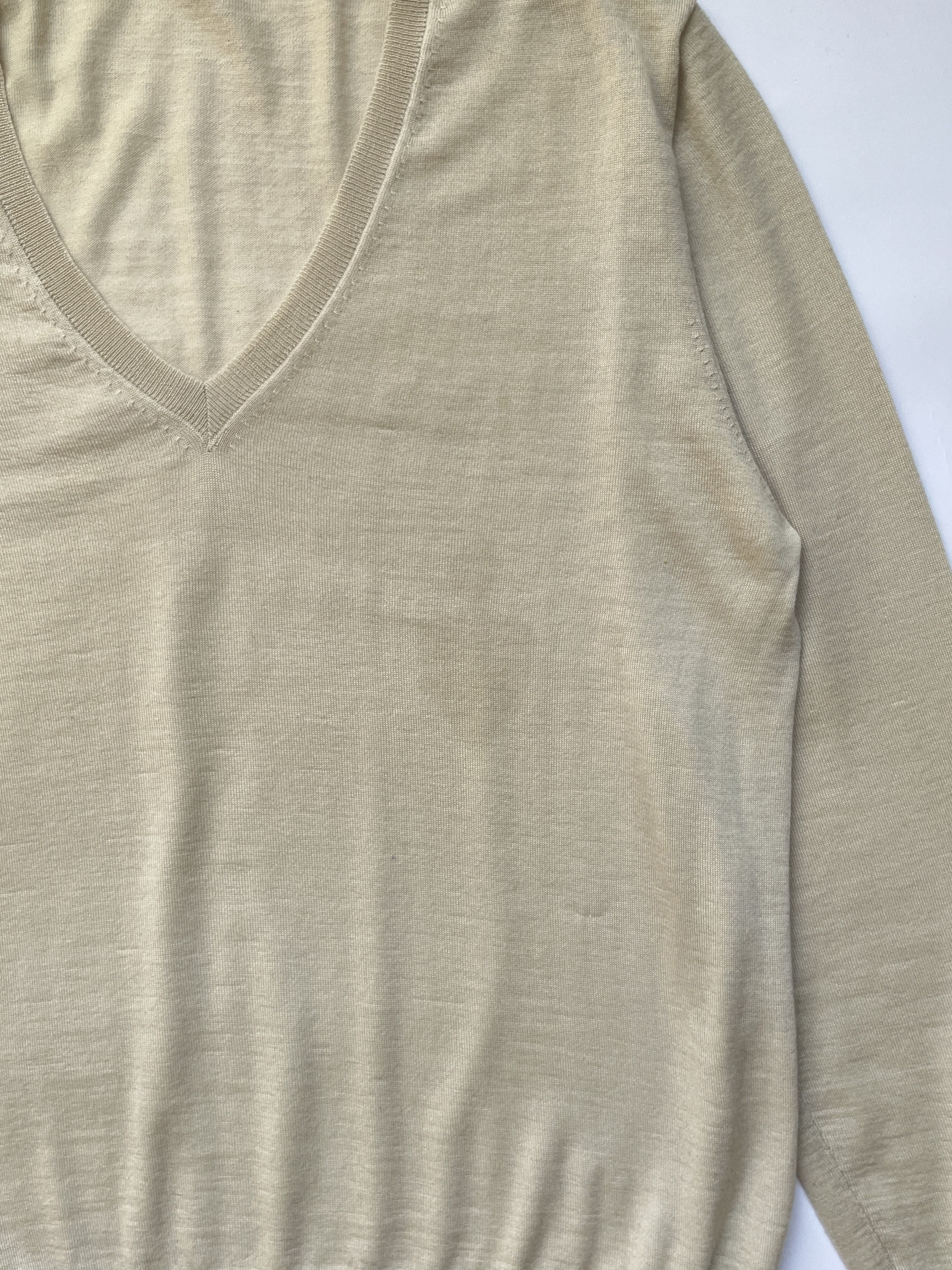 Alexander McQueen ⚡️QUICK SALE⚡️2000s' Alexander McQueen Champagne Sweater Size US L / EU 52-54 / 3 - 7 Thumbnail
