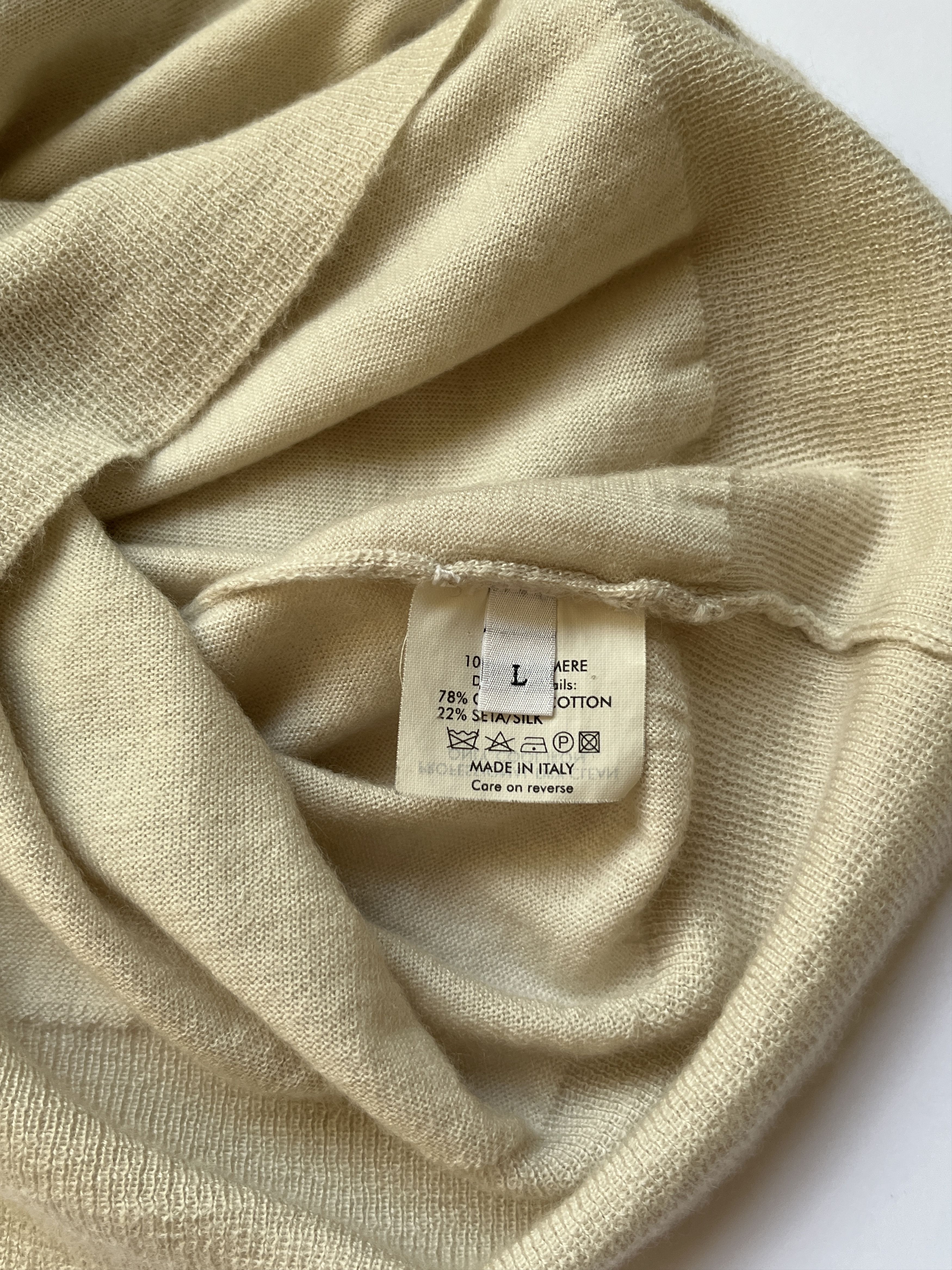 Alexander McQueen ⚡️QUICK SALE⚡️2000s' Alexander McQueen Champagne Sweater Size US L / EU 52-54 / 3 - 4 Thumbnail