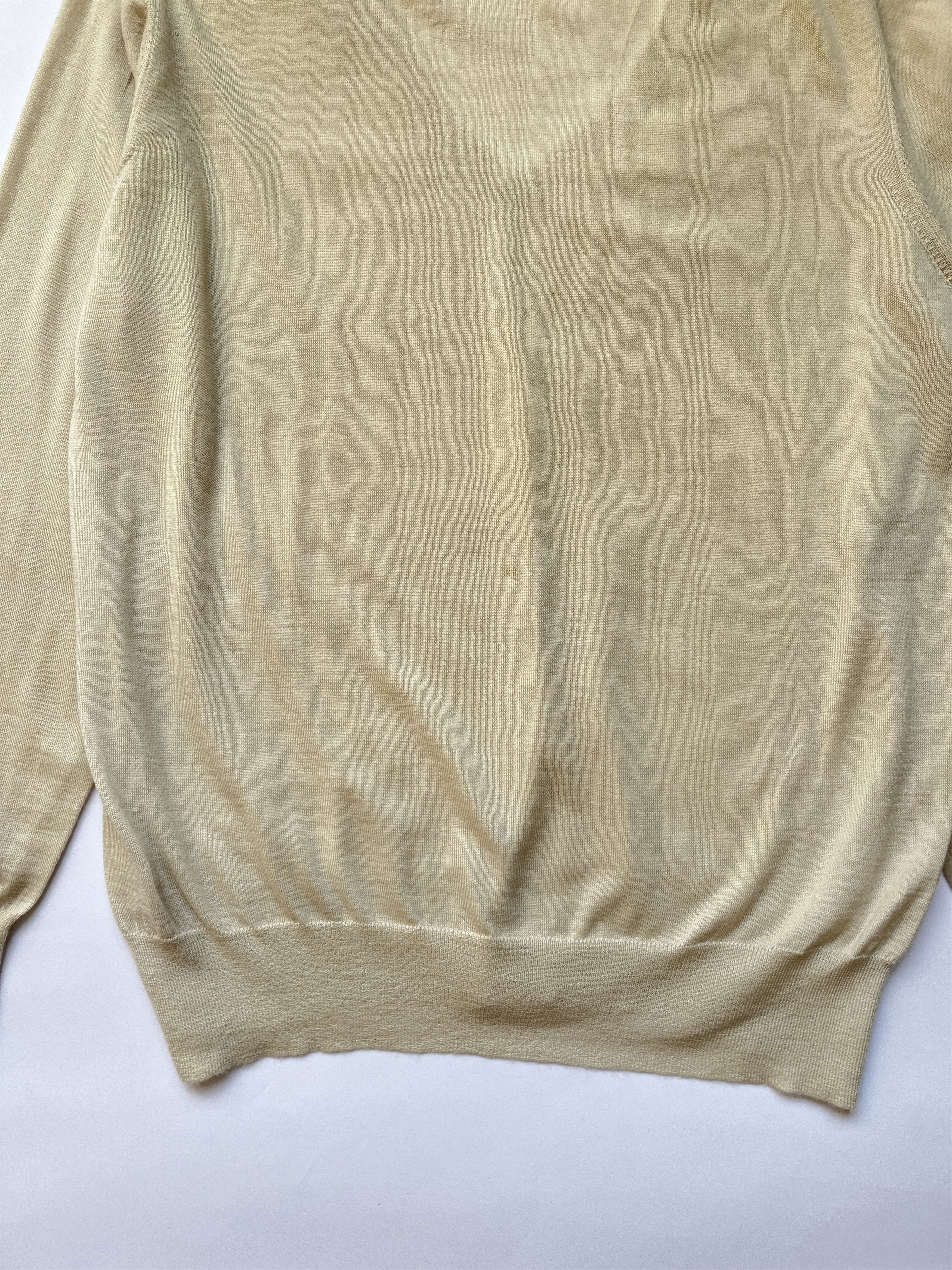 Alexander McQueen ⚡️QUICK SALE⚡️2000s' Alexander McQueen Champagne Sweater Size US L / EU 52-54 / 3 - 10 Thumbnail