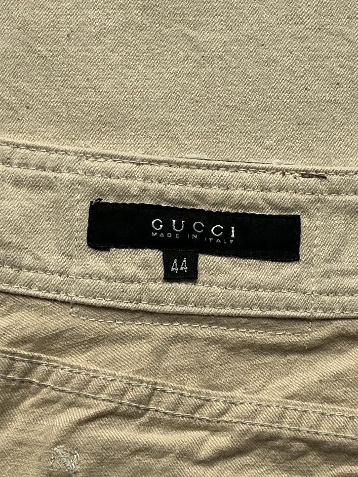 Gucci ⚡️QUICK SALE⚡️Gucci by Tom Ford Beige Skirt Size 30" / US 8 / IT 44 - 3 Thumbnail