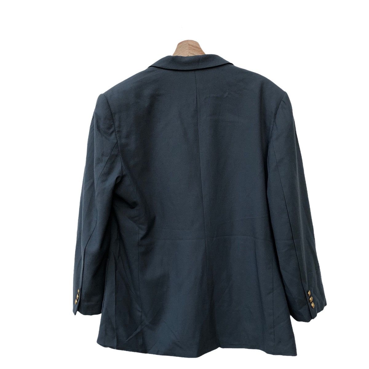 Burberry 💥BURBERRY GOLD BUTTON LOGO CASUAL JACKET Size M / US 6-8 / IT 42-44 - 3 Thumbnail