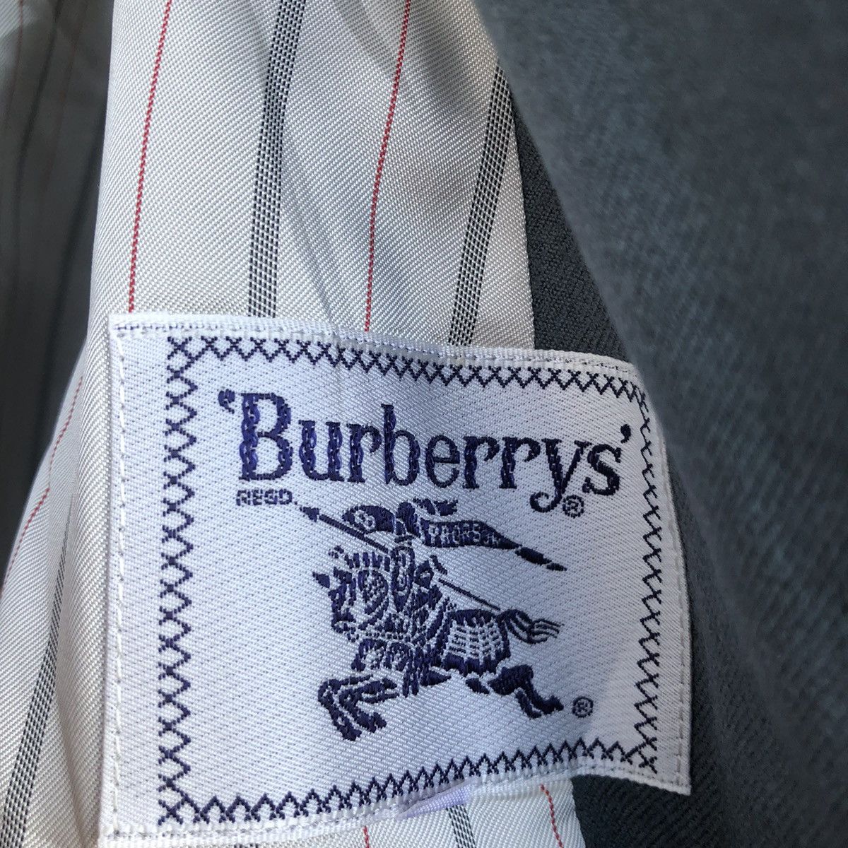 Burberry 💥BURBERRY GOLD BUTTON LOGO CASUAL JACKET Size M / US 6-8 / IT 42-44 - 5 Thumbnail