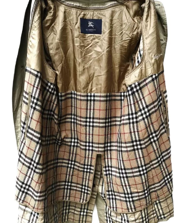 Burberry Vintage Burberry Nova Check Long Coat Jacket Size US L / EU 52-54 / 3 - 4 Thumbnail